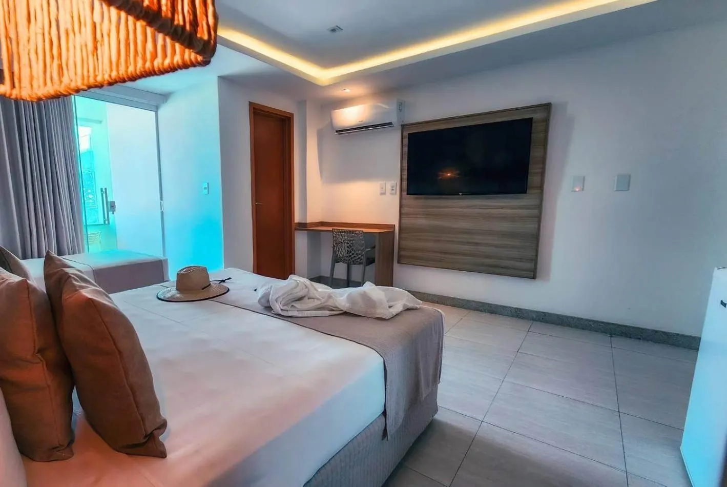 Bed in Paradiso Peró Praia Hotel