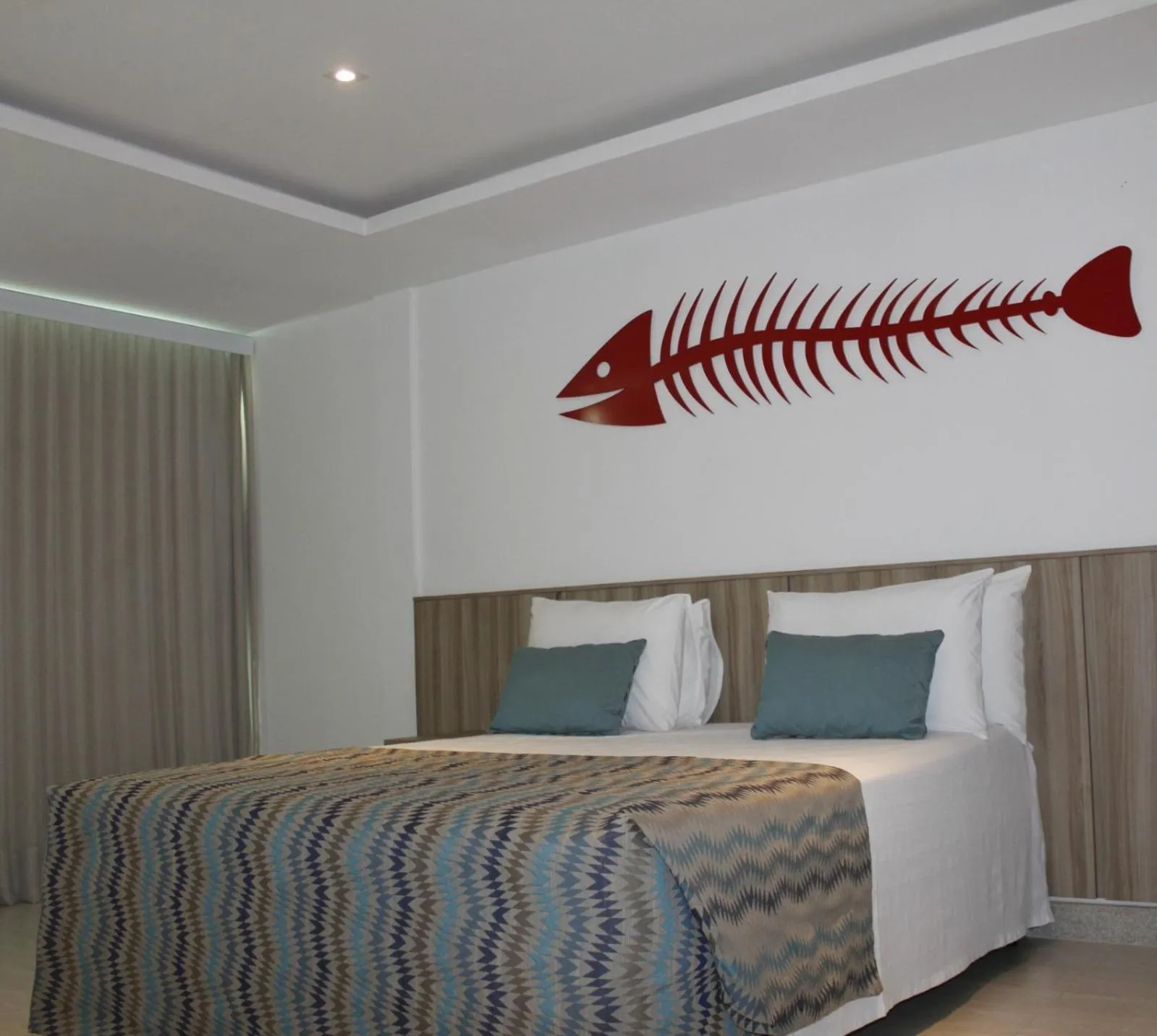 Bed in Paradiso Peró Praia Hotel