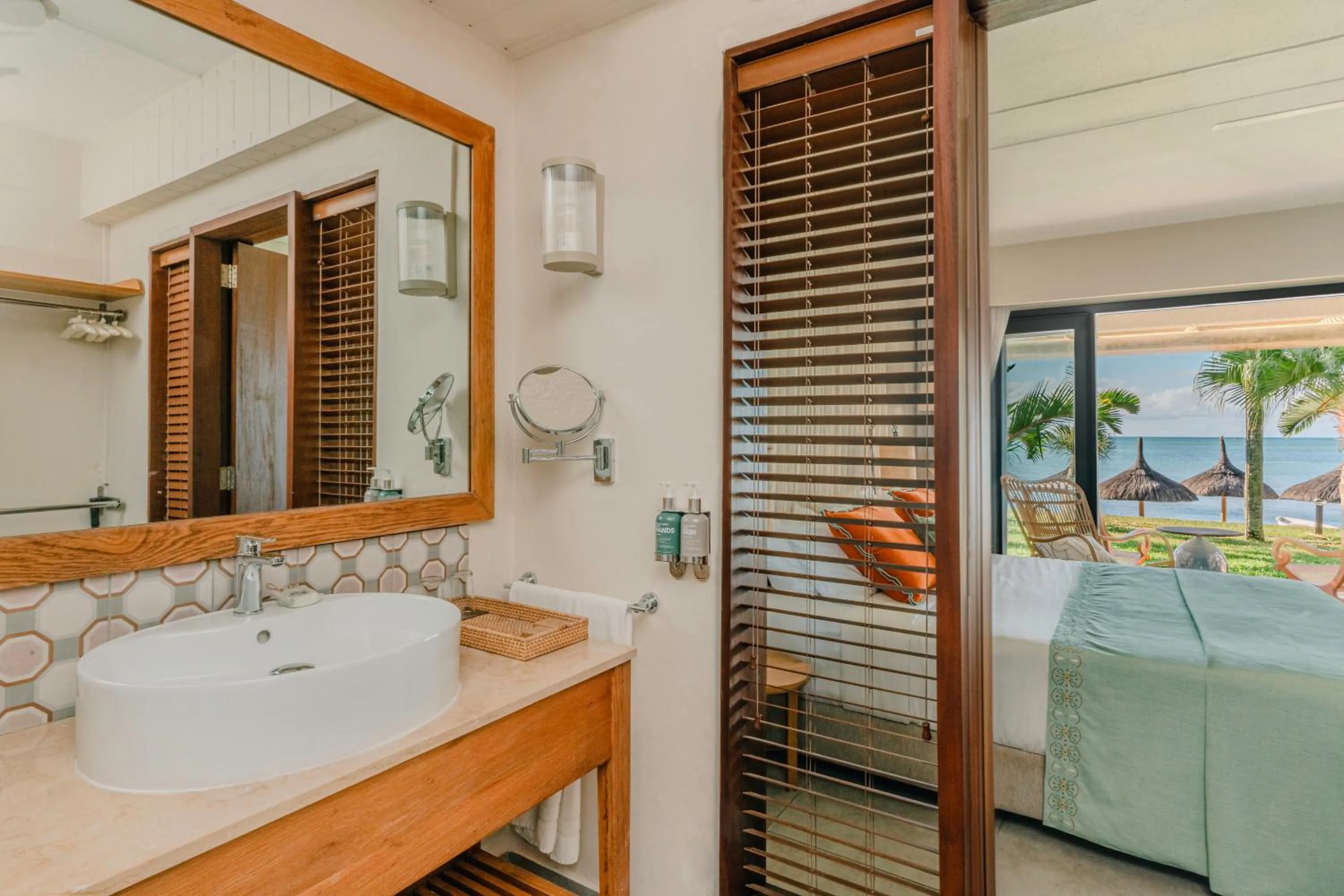 Bathroom in Veranda Paul et Virginie Hotel & Spa - Adults Only