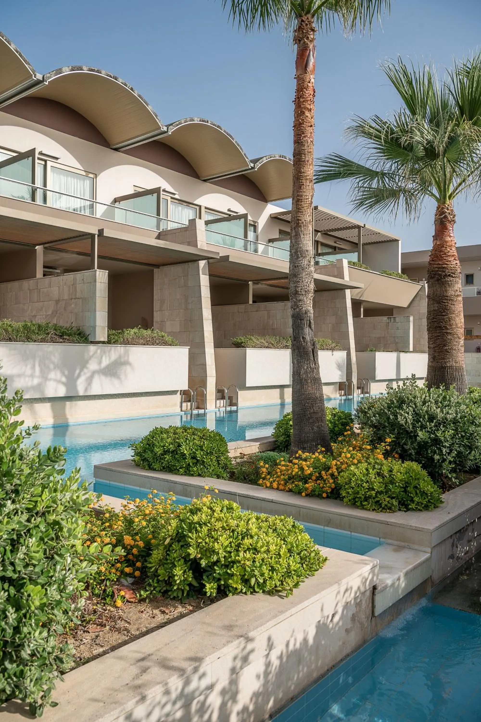 Pool view in Avra Imperial Hotel