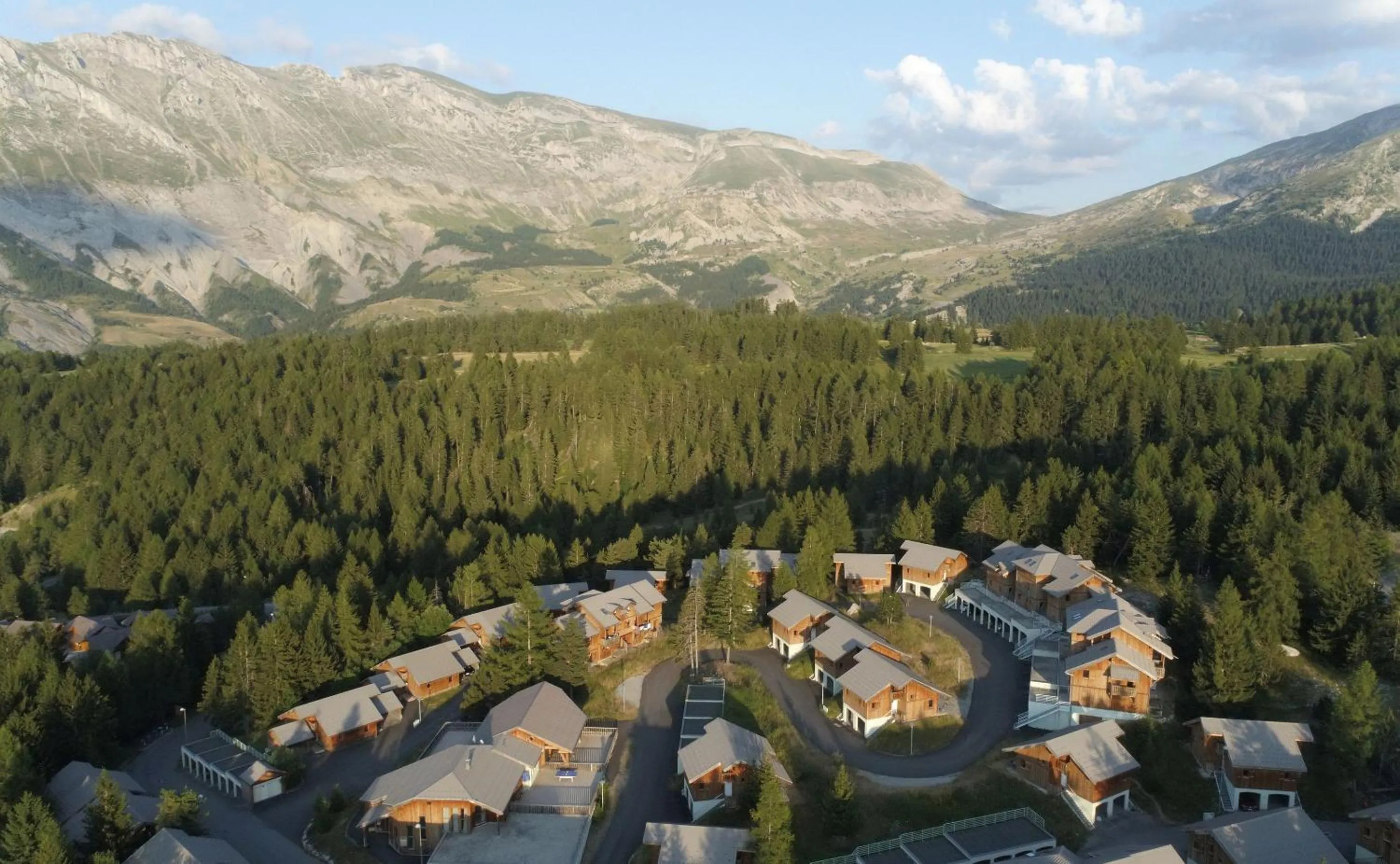 Bird's eye view in Résidence Odalys L'Orée des Pistes