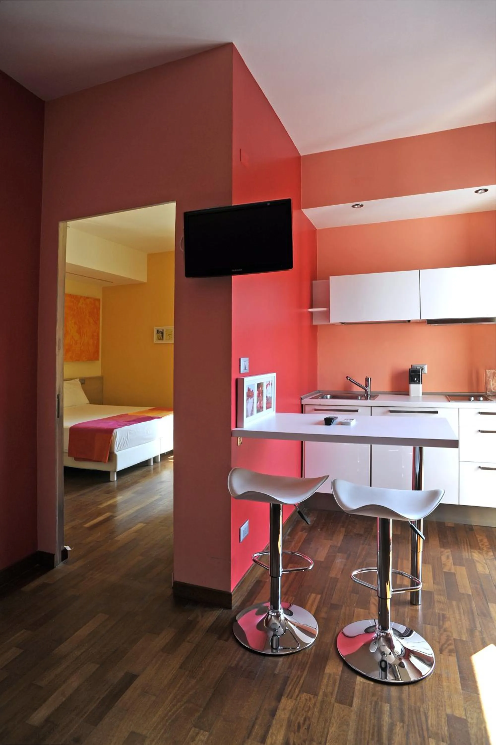 Kitchen or kitchenette in Affittacamere Stazione Valmontone