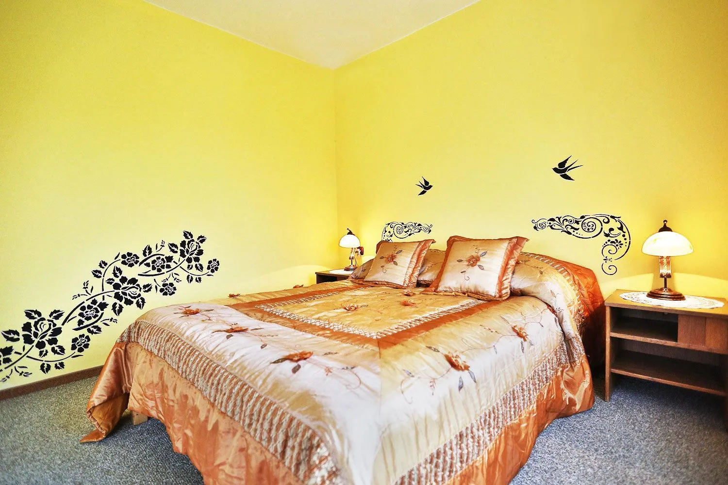 Bed in Hotel Góralski Raj