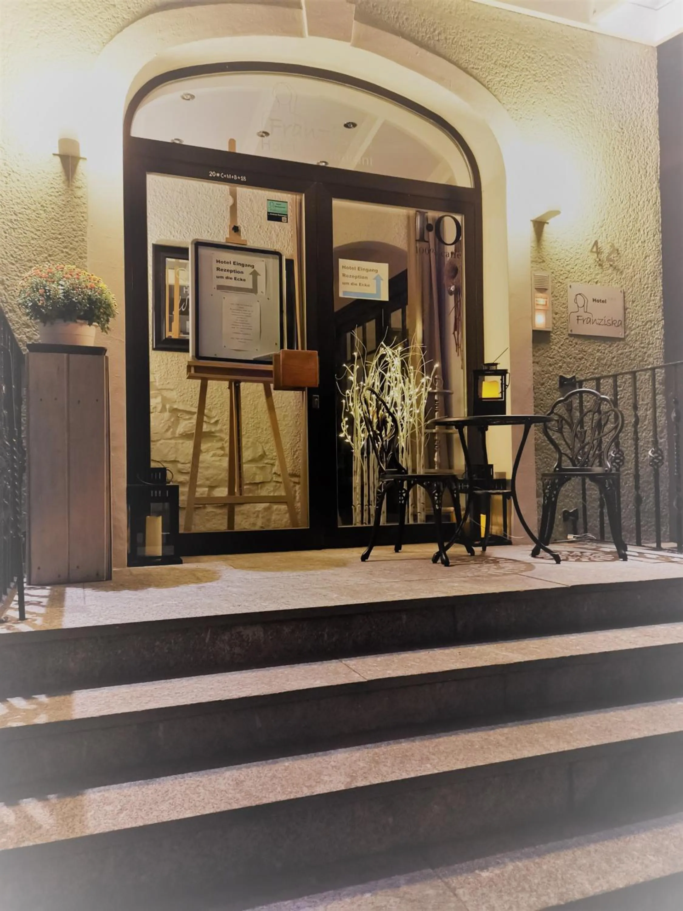 Property building in City Hotel Franziska