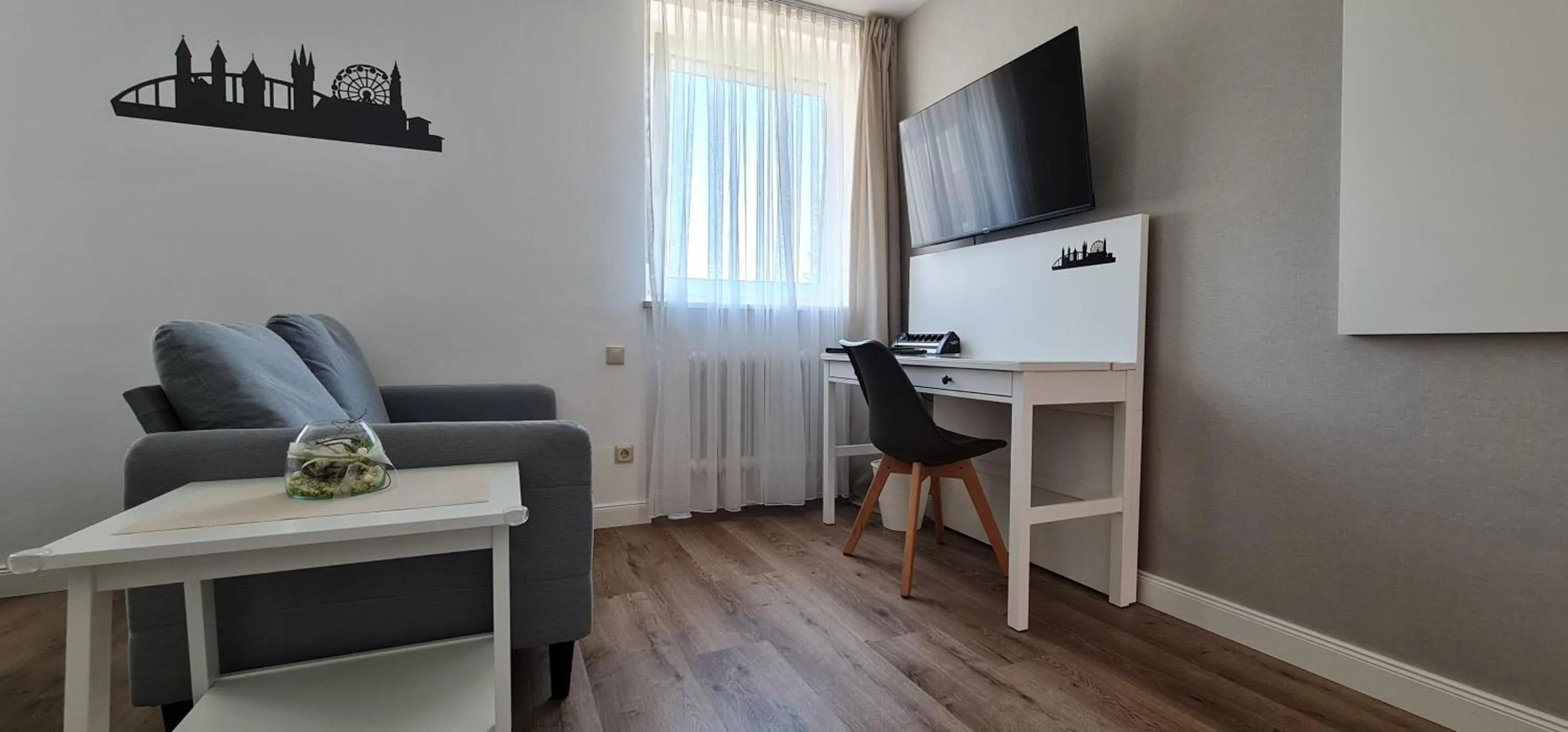 Seating area in City Hotel Franziska