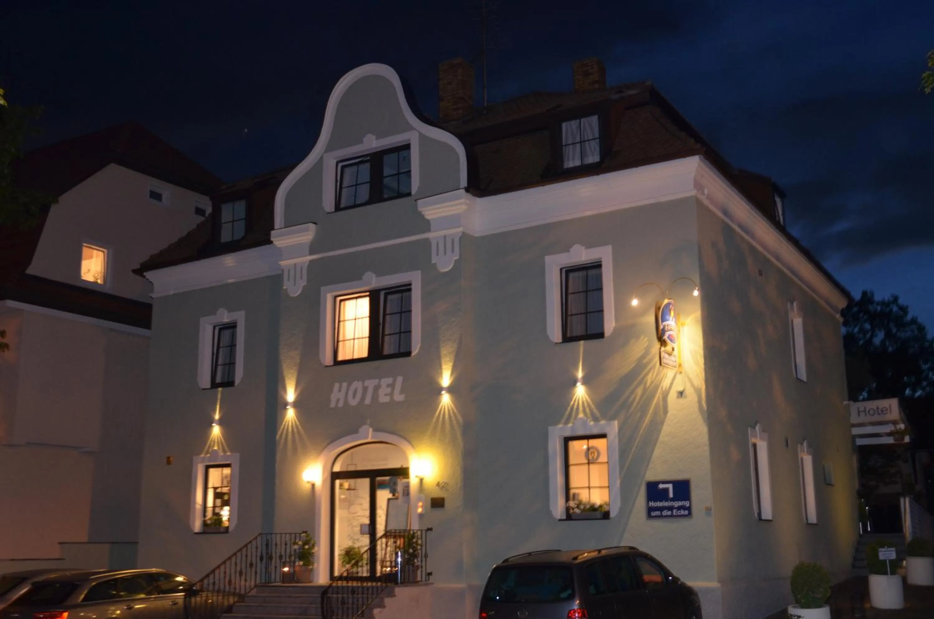 Property building in City Hotel Franziska