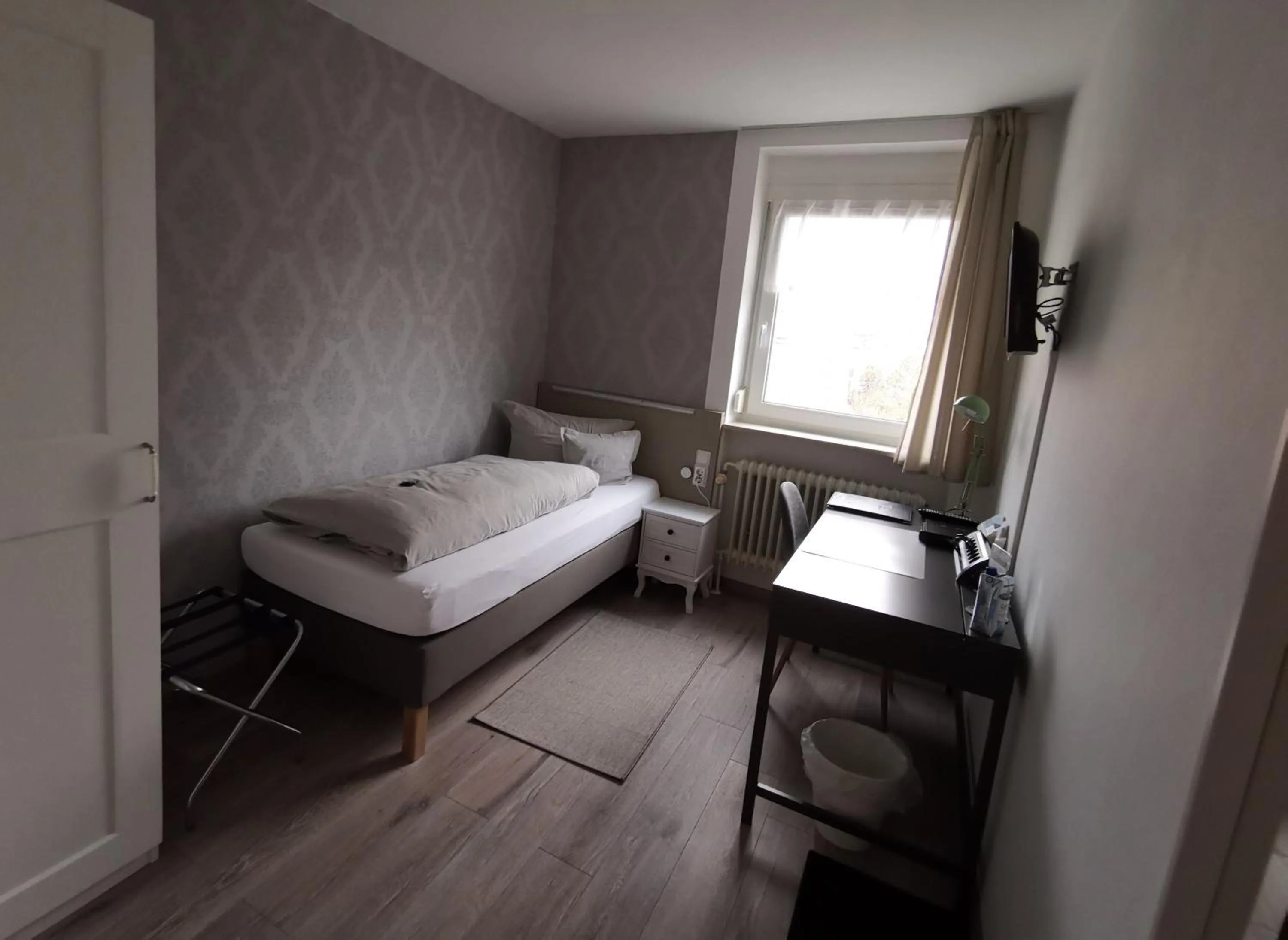 Bed in City Hotel Franziska