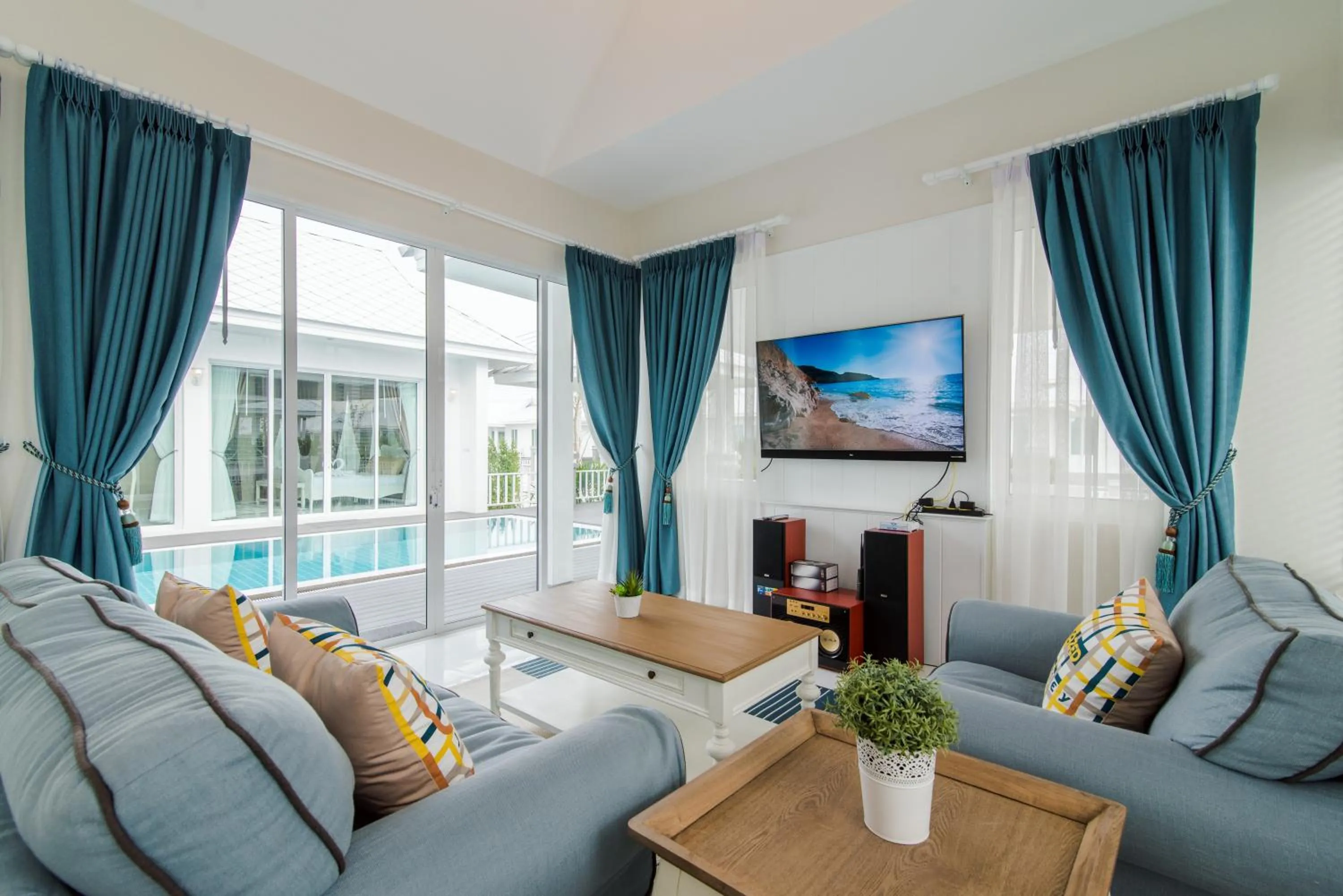 Property building, Seating Area in Wan Arun Houses