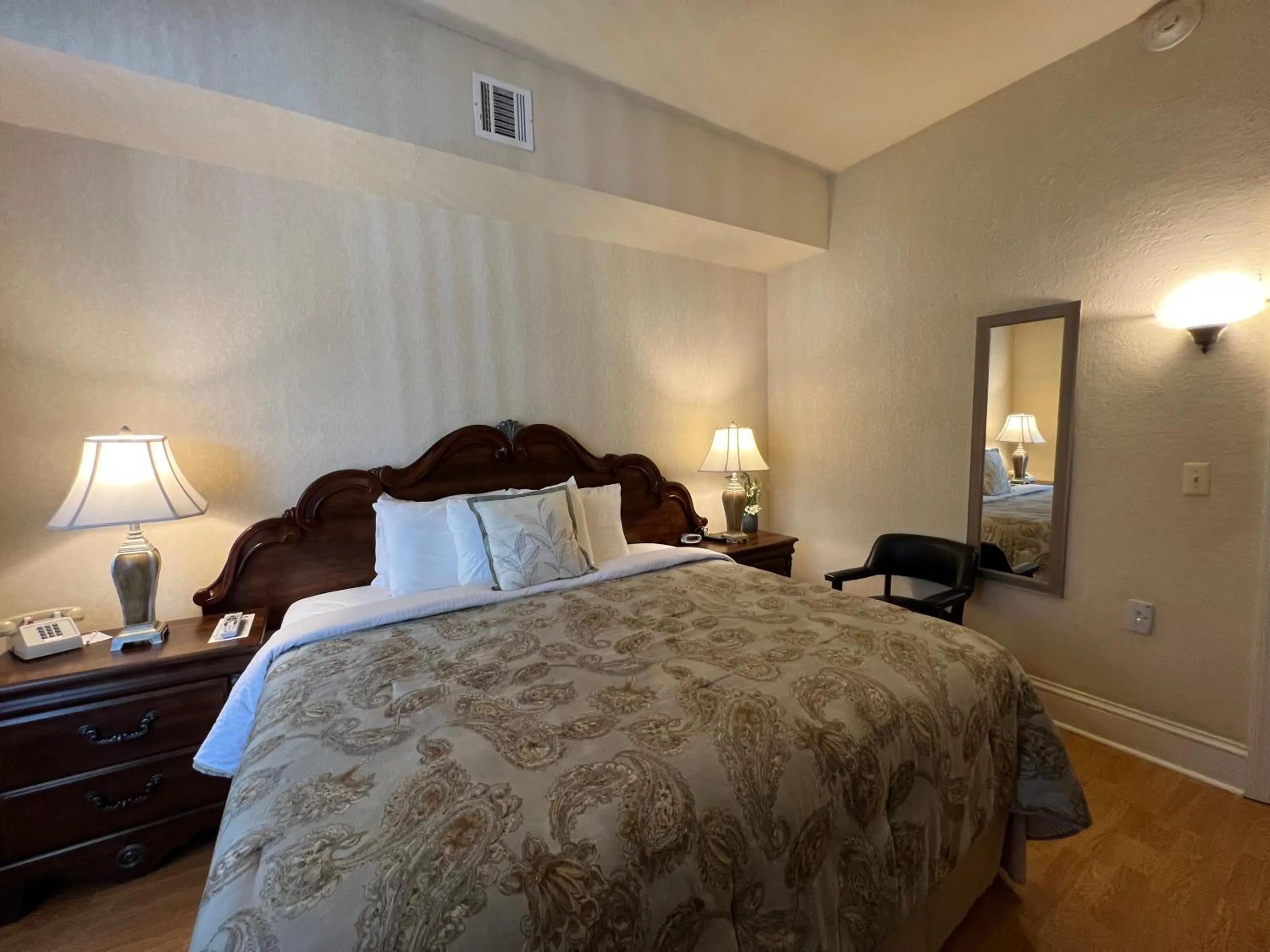 Bed in Hotel Belvidere