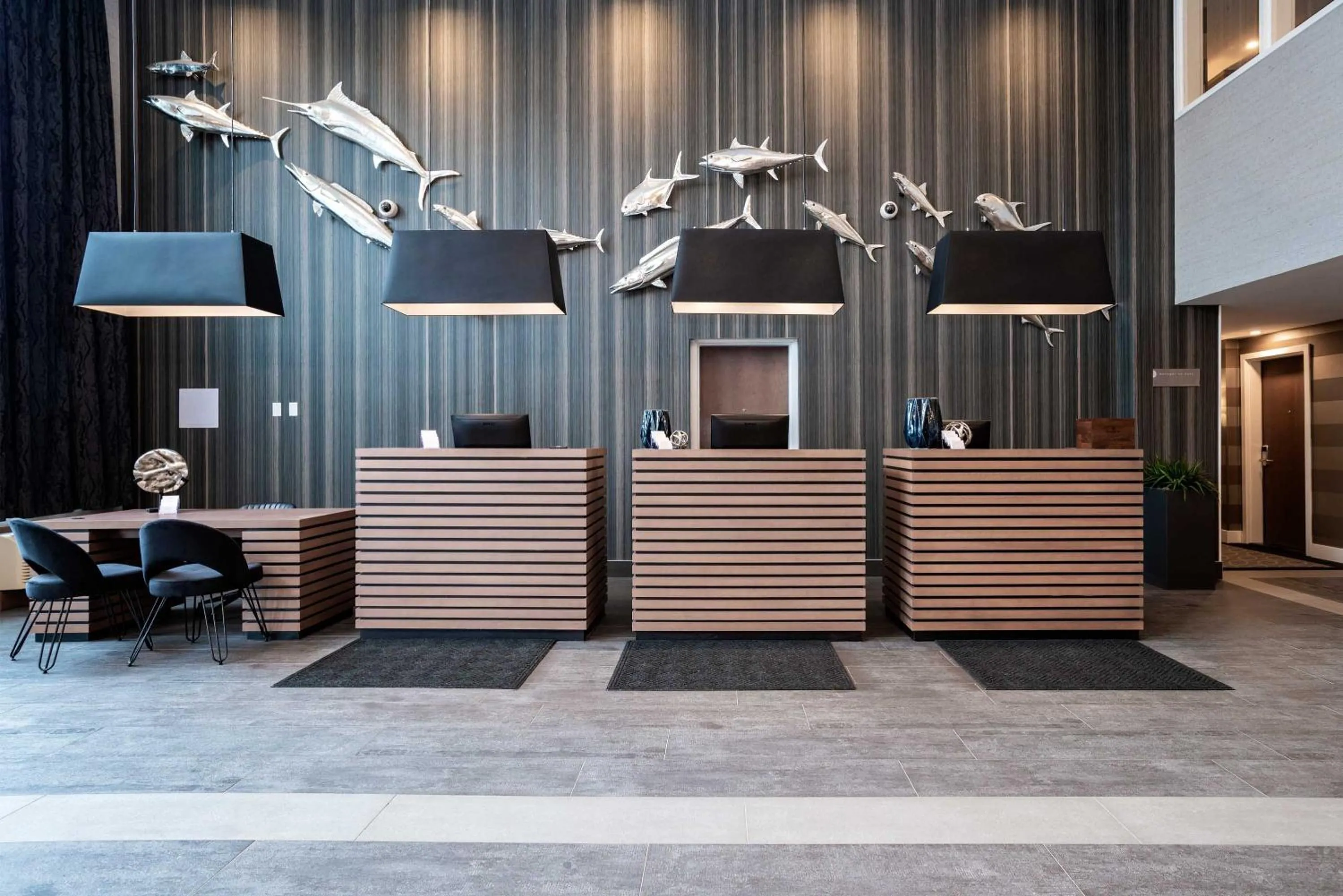 Lobby or reception in Sandman Signature St. John's Hotel