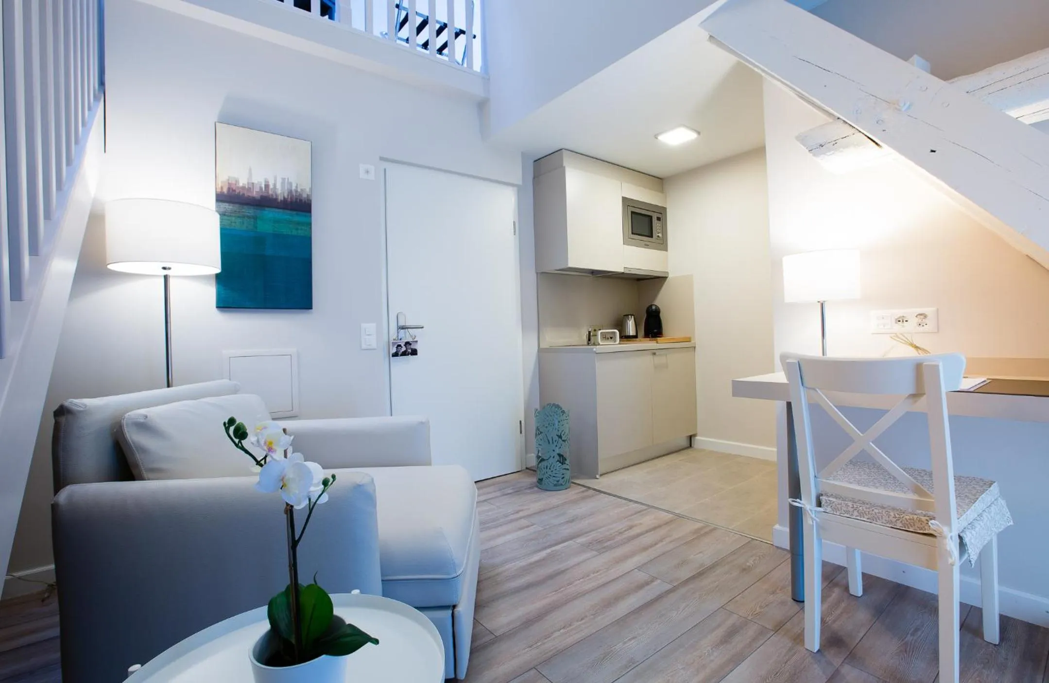 Kitchen or kitchenette in Auberge des Grands Bois