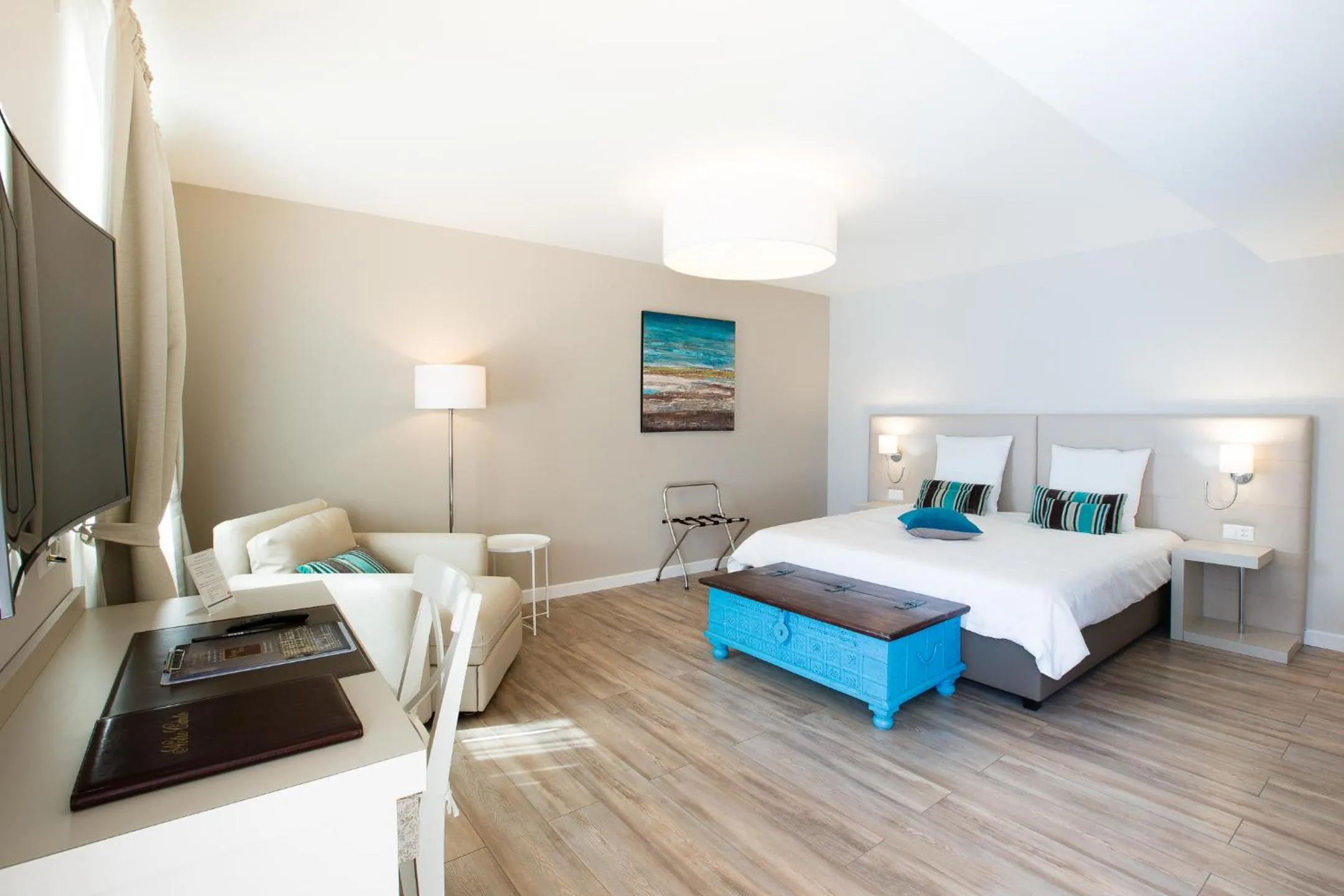 Bed in Auberge des Grands Bois