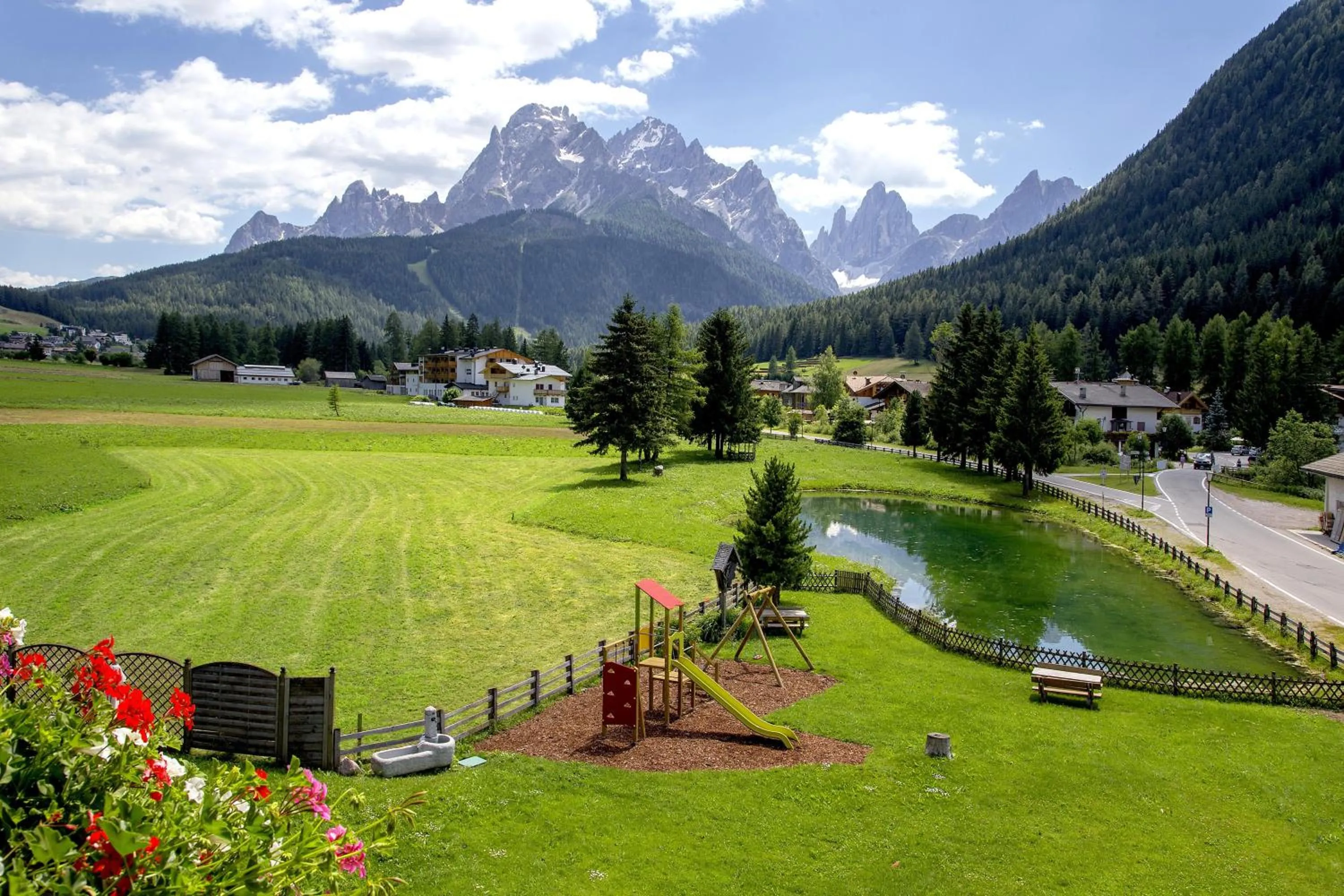 Lake view in Hotel Waldheim