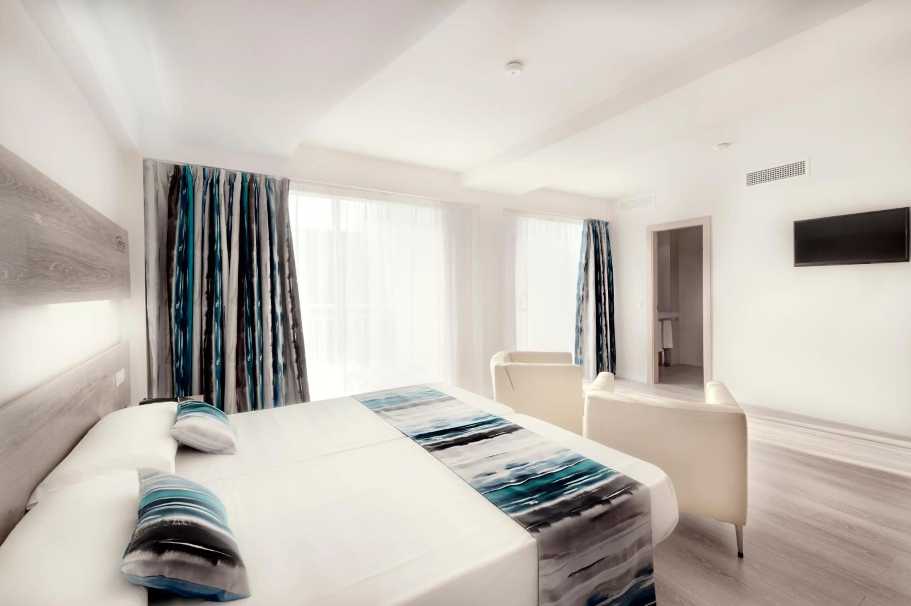 Bedroom, Bed in Hotel Gracia