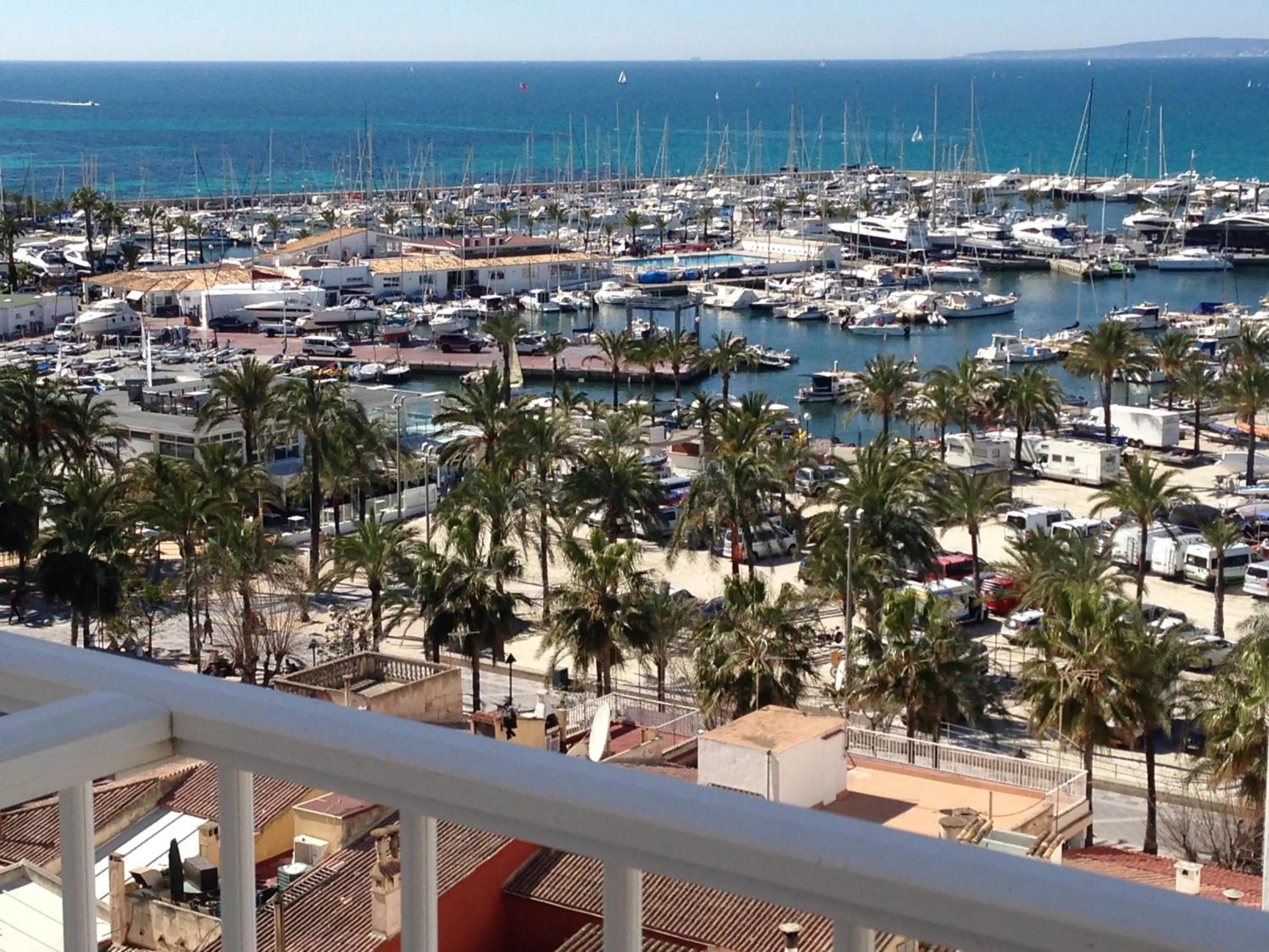 Bird's eye view in Hotel Gracia