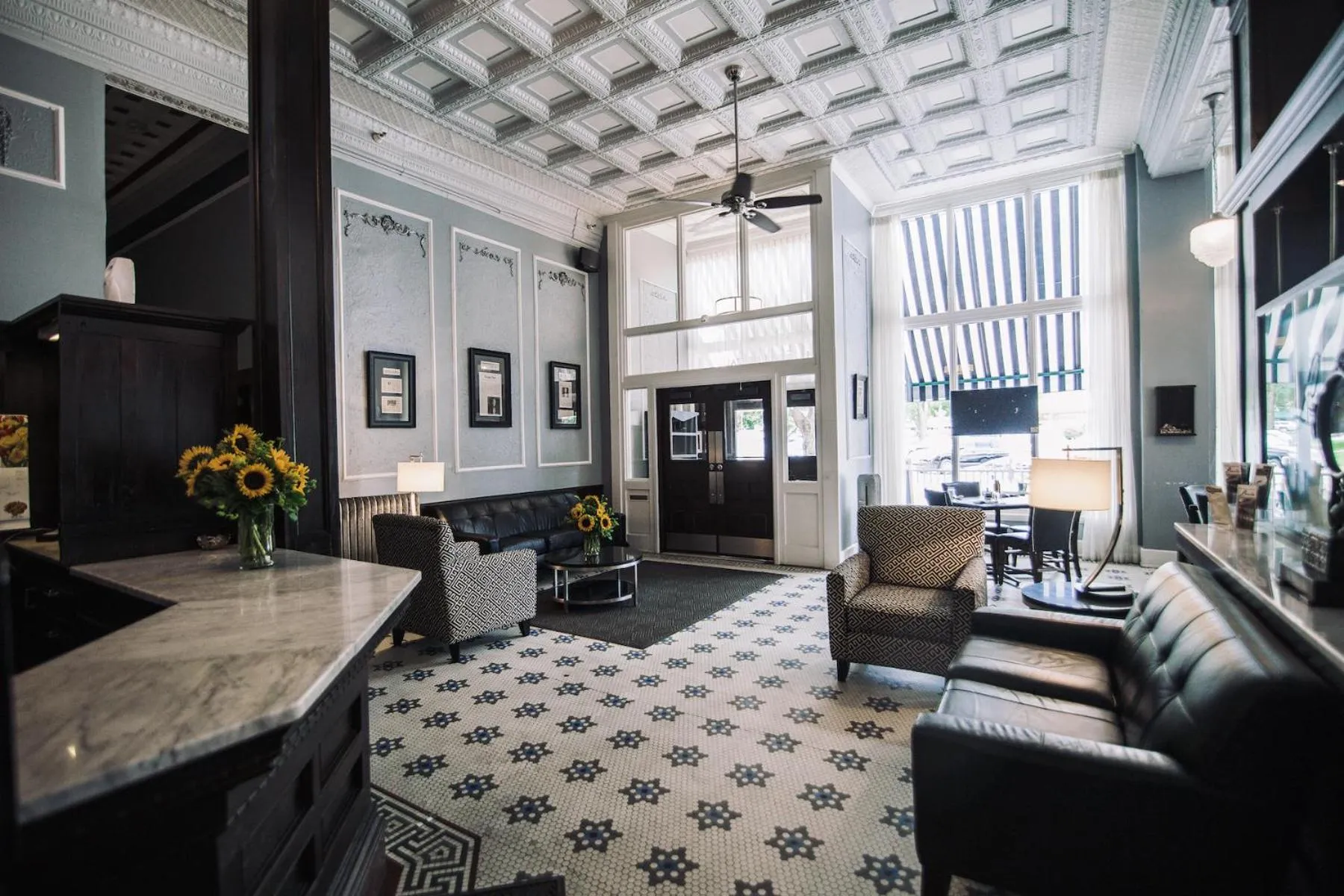 Lobby or reception in The Continental Hotel