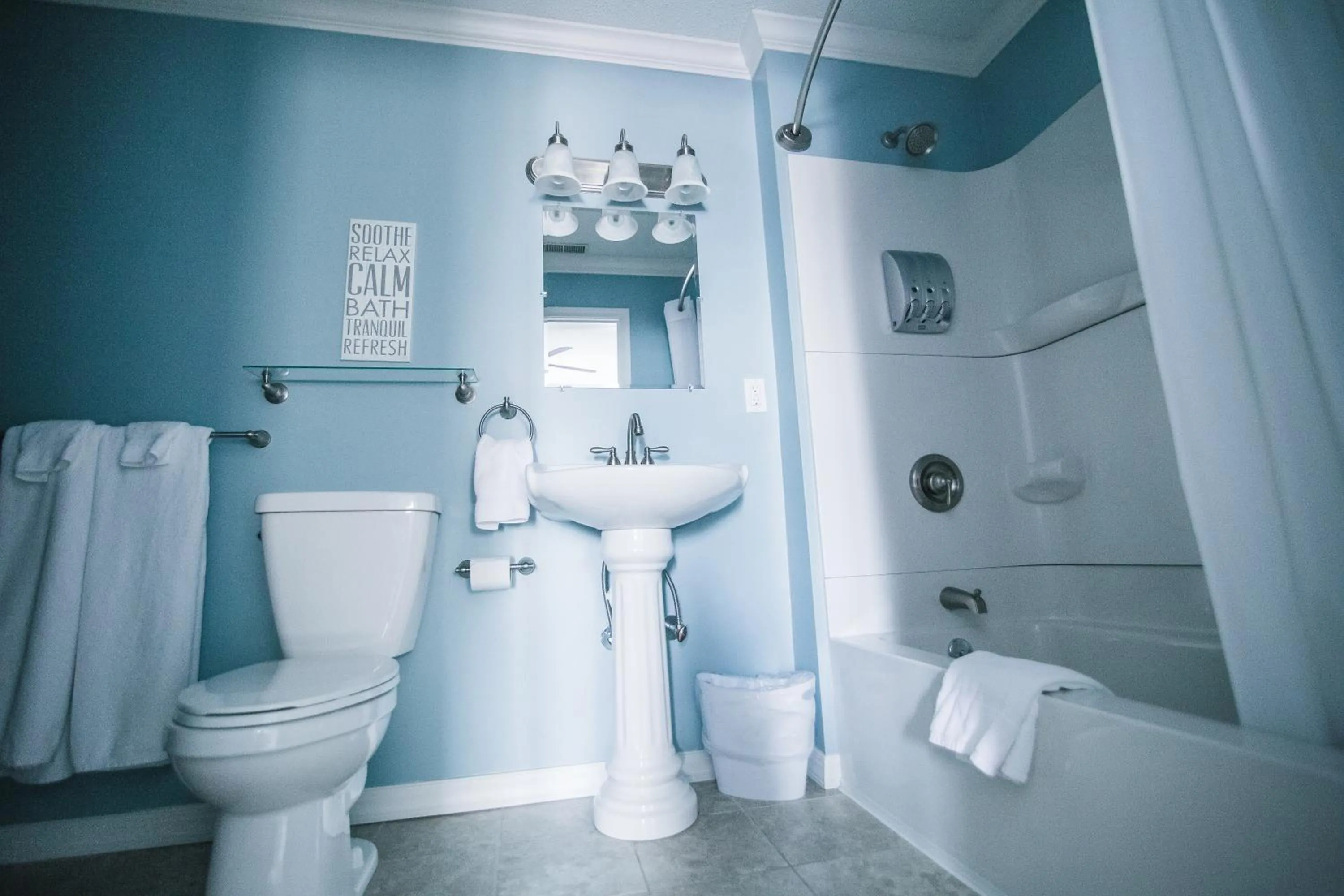 Bathroom in The Continental Hotel