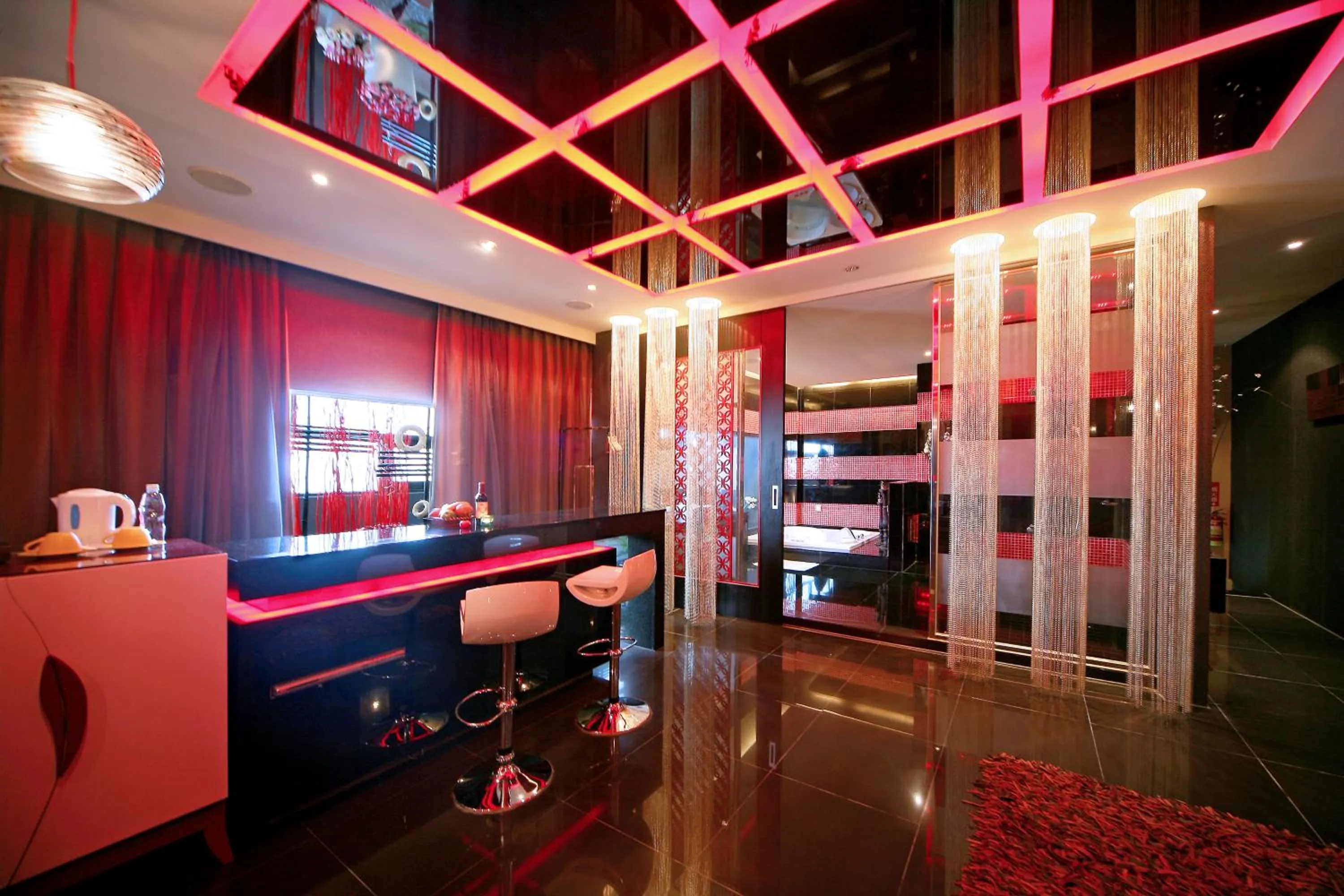 Living room in Fongchih Motel