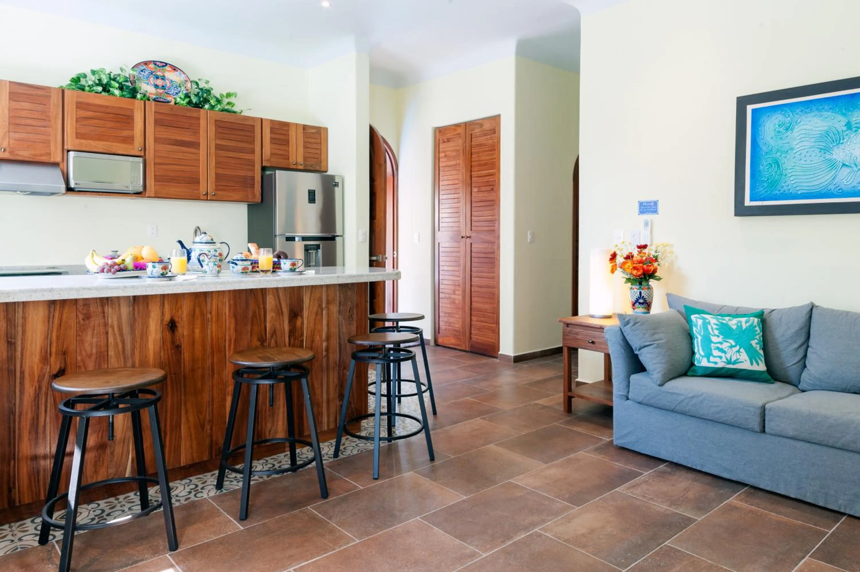 Kitchen or kitchenette in Casa Sonoma - Charming Condos Minutes from Beach & Reef