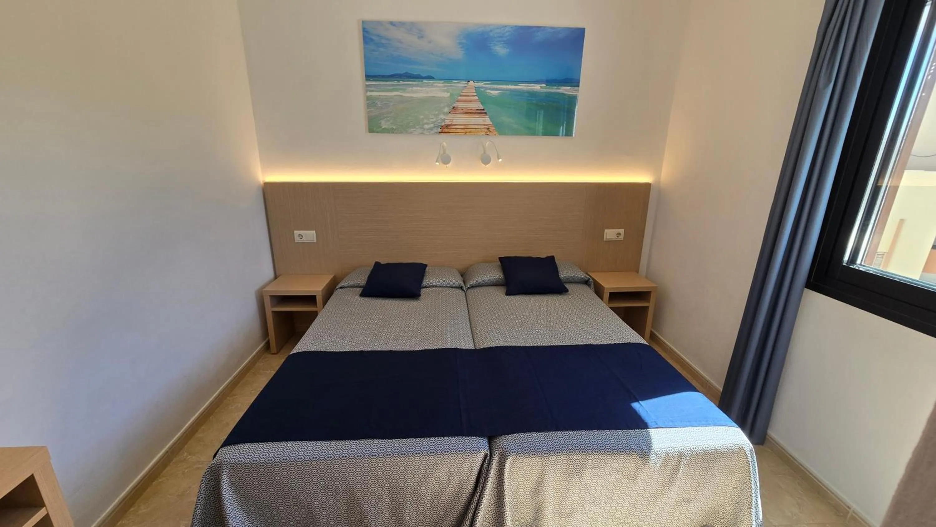 Bed in Marina Palmanova Apartamentos