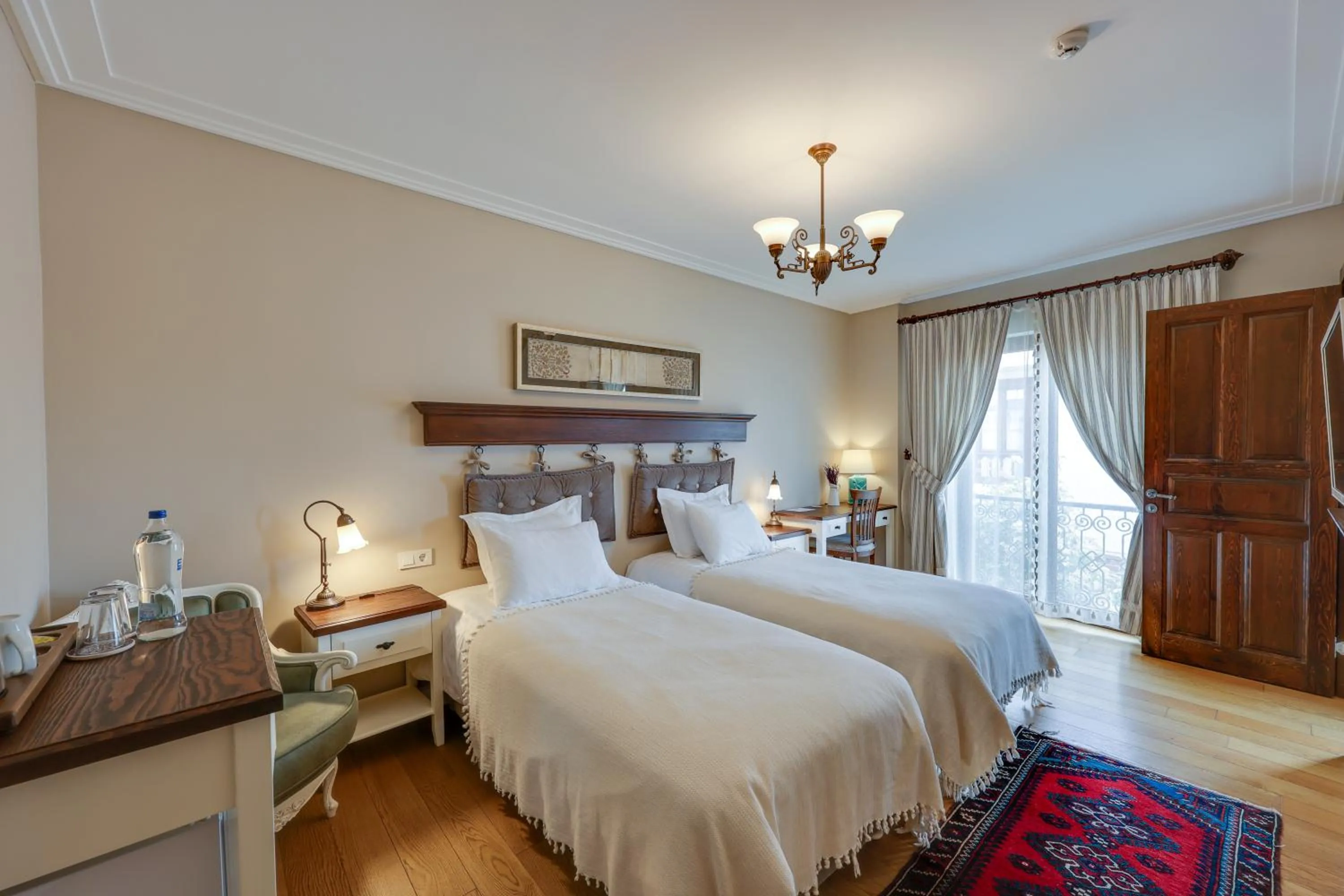 Bed in Akanthus Hotel Ephesus