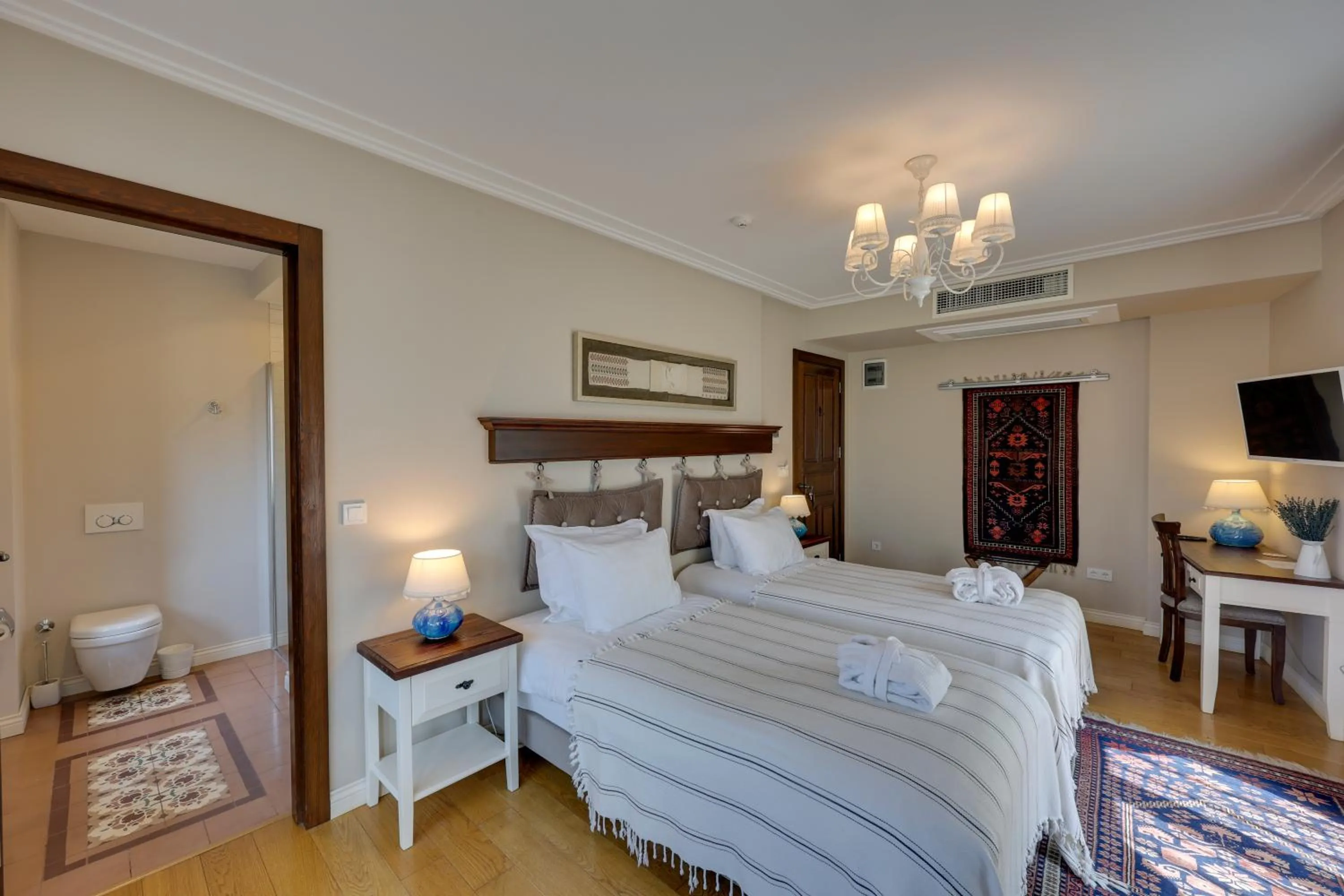 Property building, Bed in Akanthus Hotel Ephesus