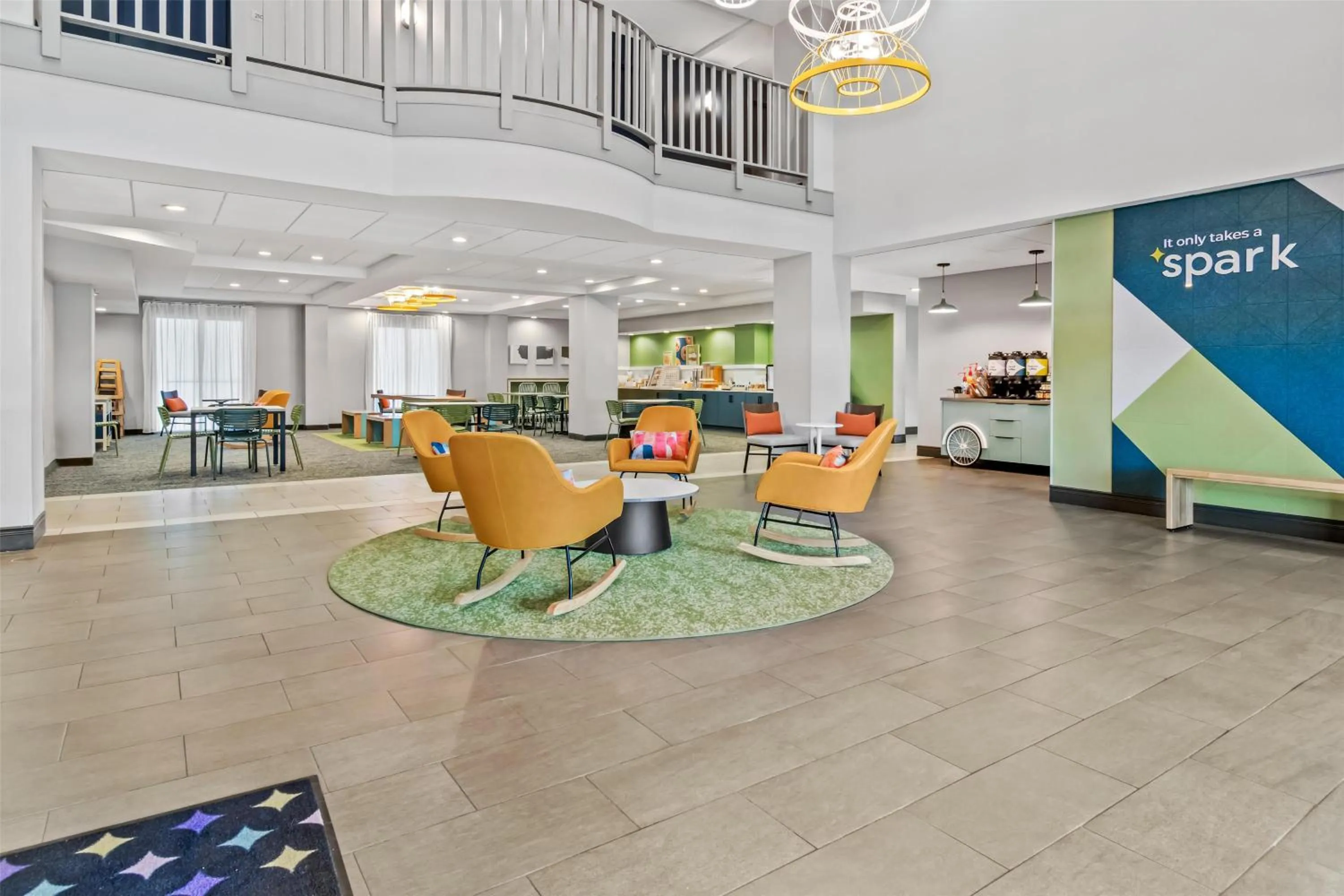 Lobby or reception in Spark by Hilton Mechanicsburg