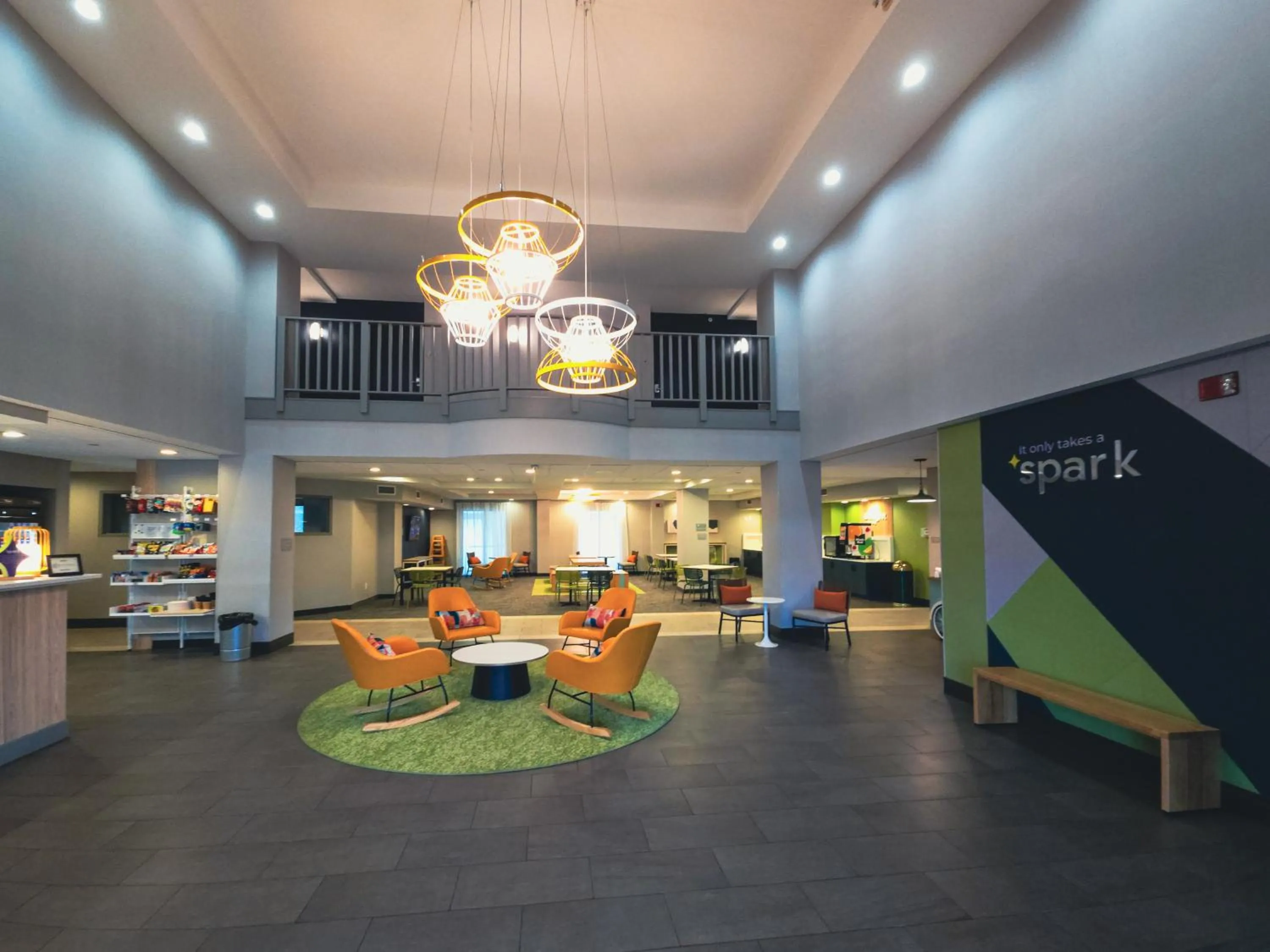 Lobby or reception in Spark by Hilton Mechanicsburg