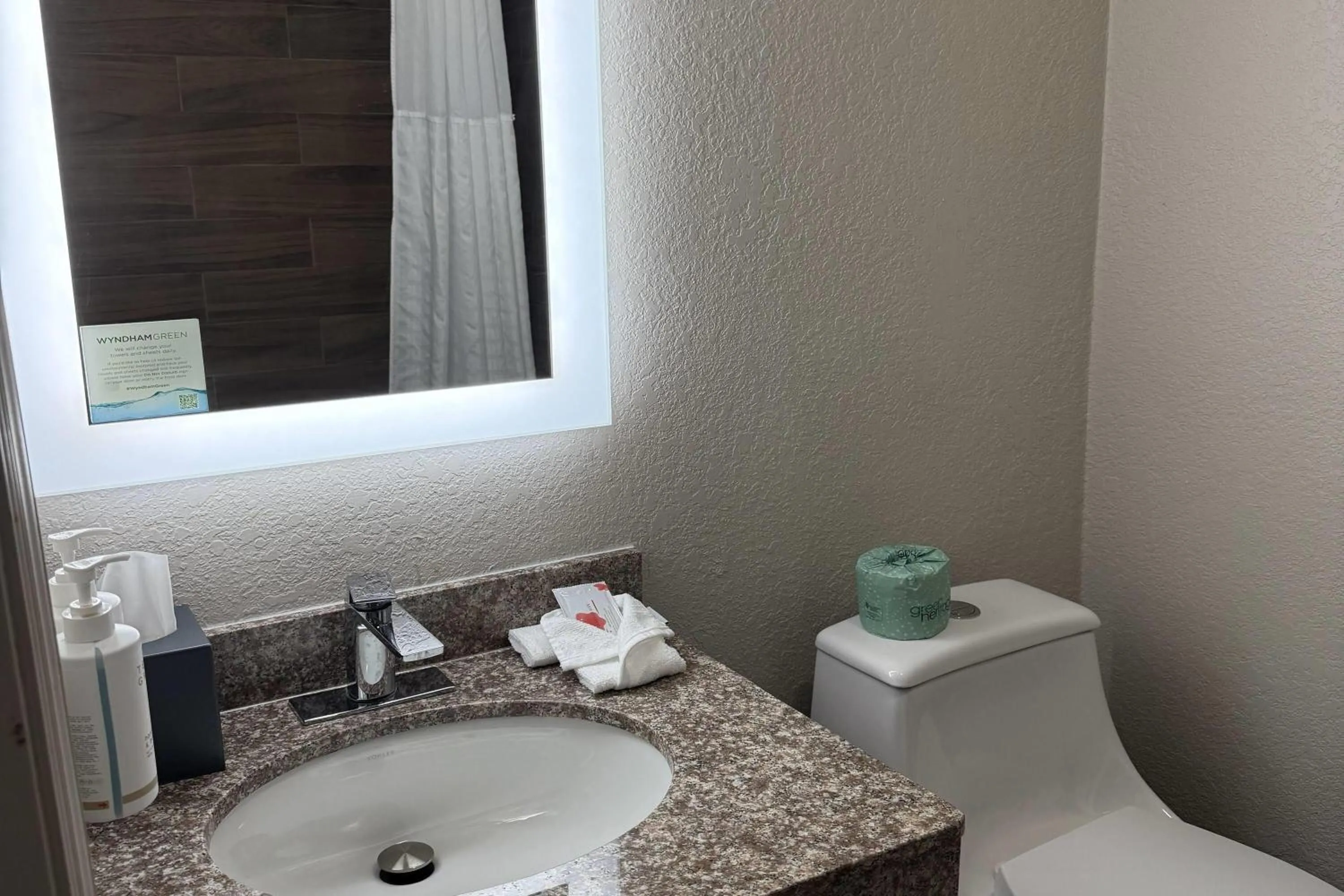 Bathroom in Days Inn by Wyndham Ocala North