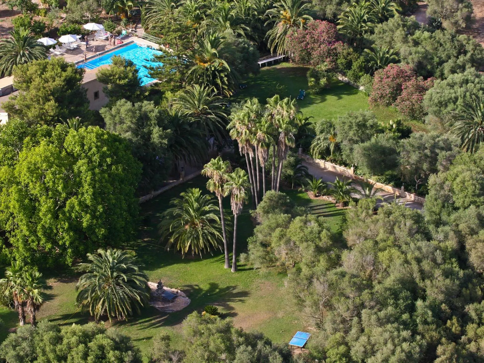 Bird's eye view in Finca Hotel Rural Predio Son Serra