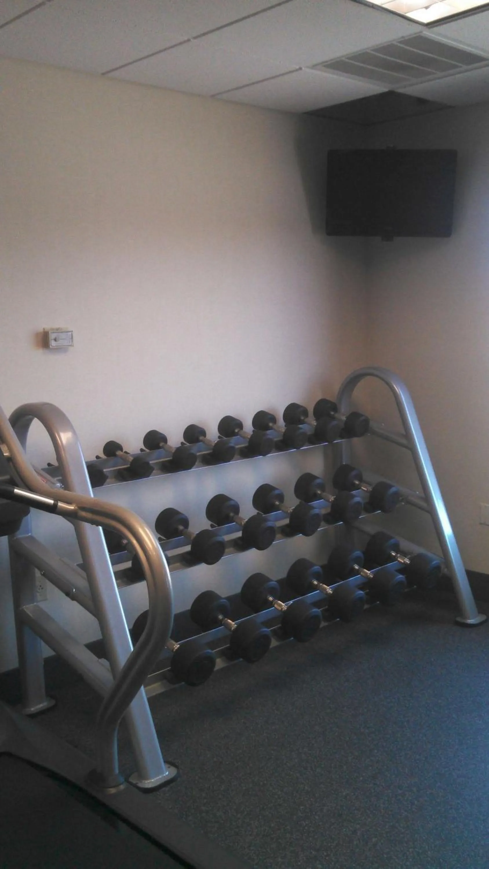 Fitness centre/facilities in Hampton Inn Greenwood