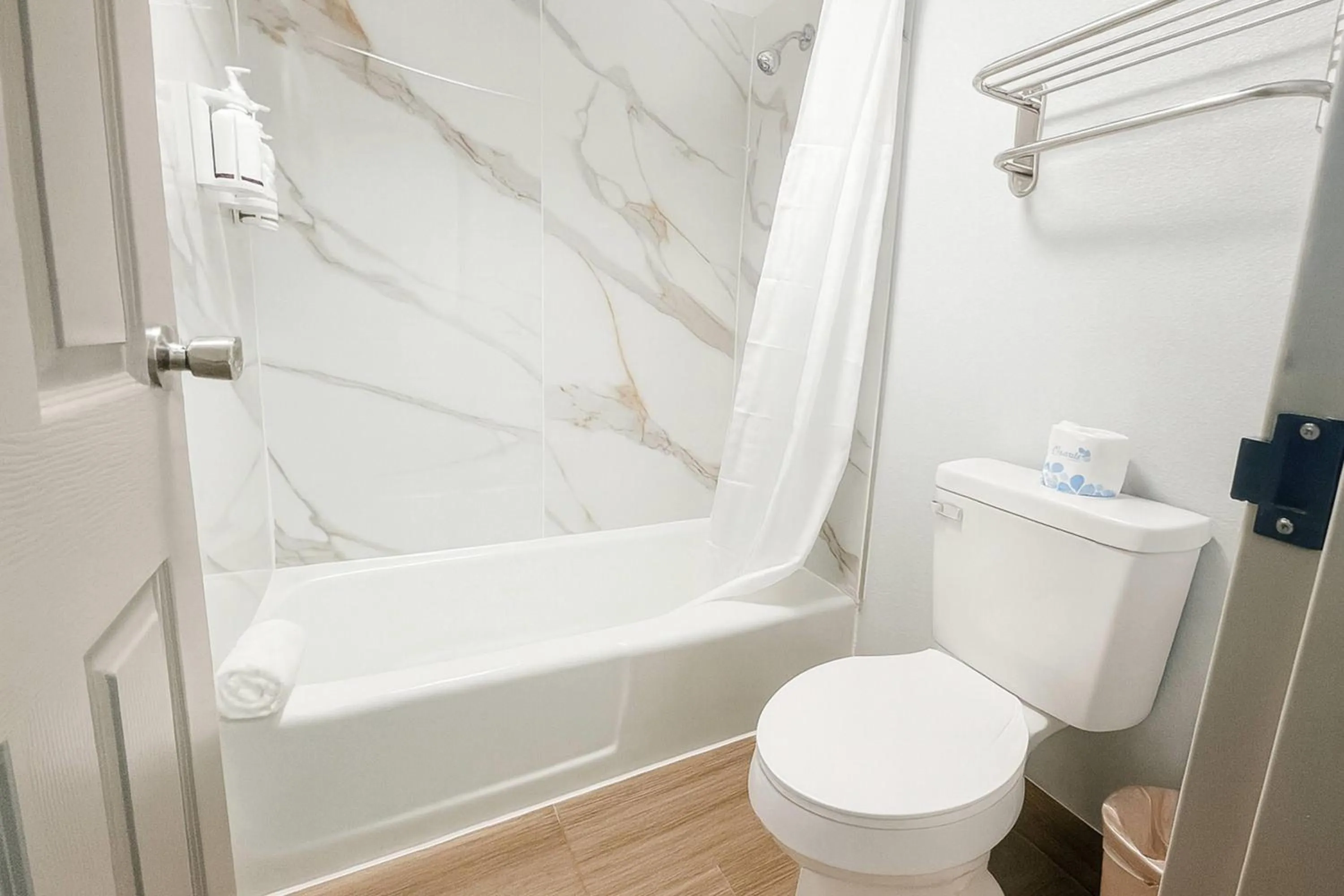 Bathroom in Baymont by Wyndham Fayetteville