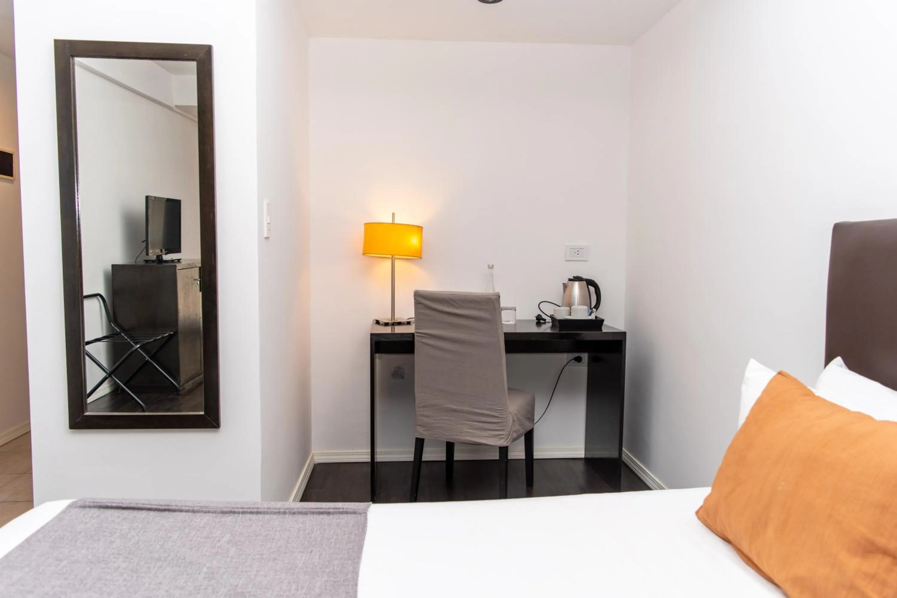 Decorative detail, Bed in Duomi Hotel Buenos Aires