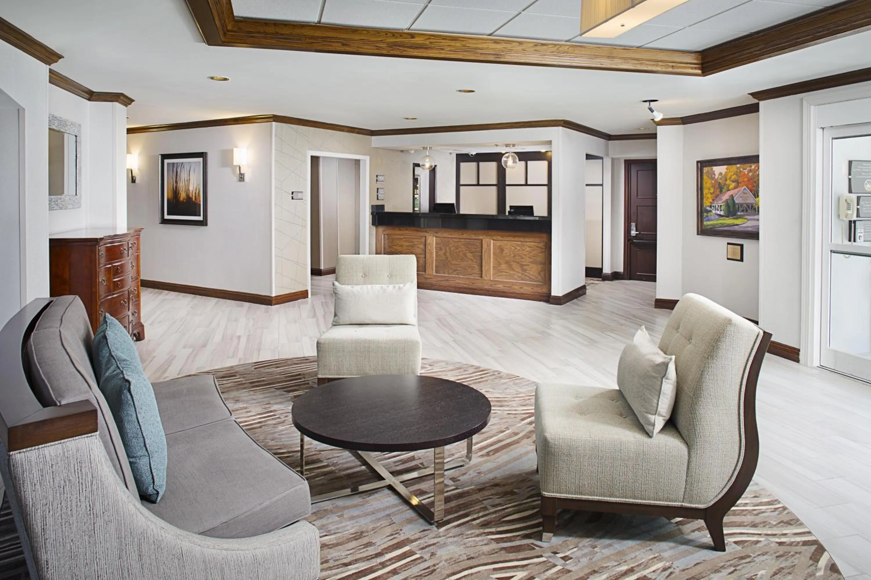 Lobby or reception in Homewood Suites by Hilton Raleigh/Cary