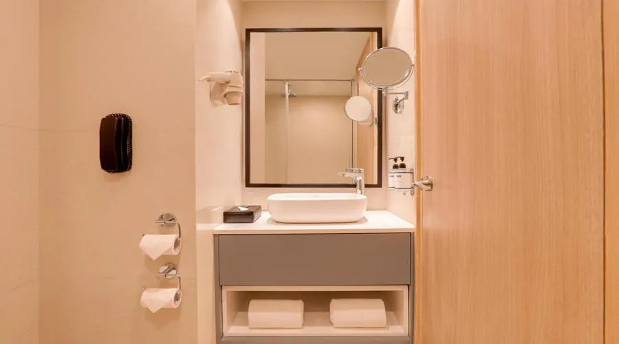 Bathroom in Keys Select by Lemon Tree Hotels, Whitefield, Bengaluru