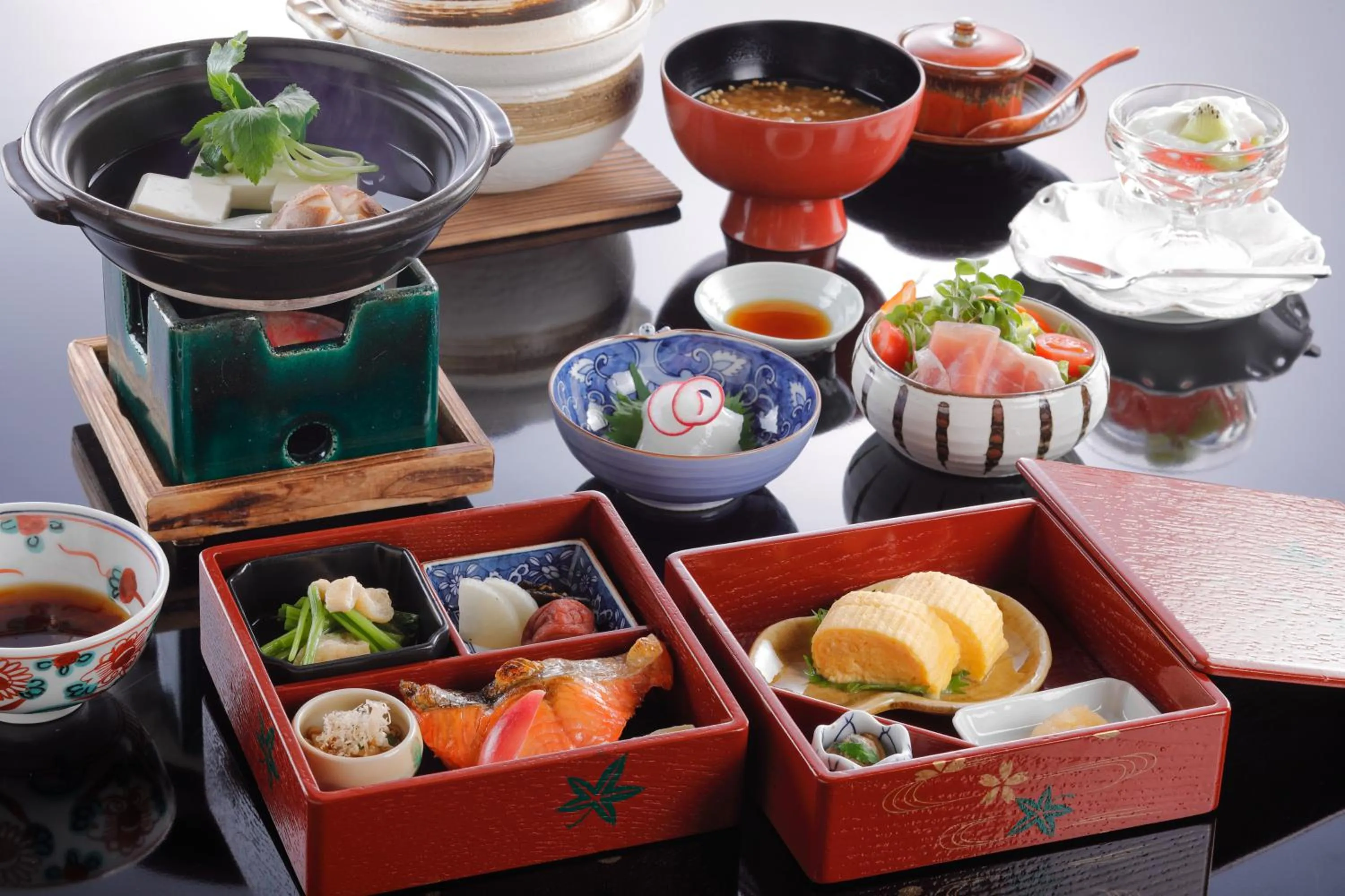 Breakfast in Tsukihitei