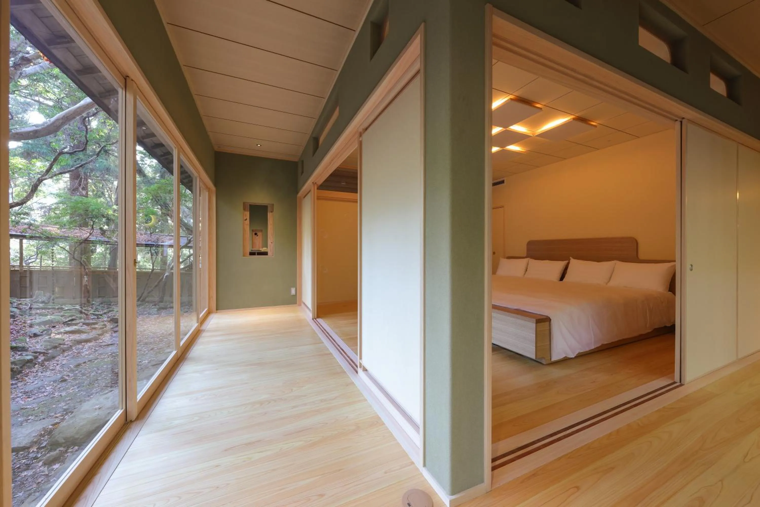 Bedroom, Bed in Tsukihitei