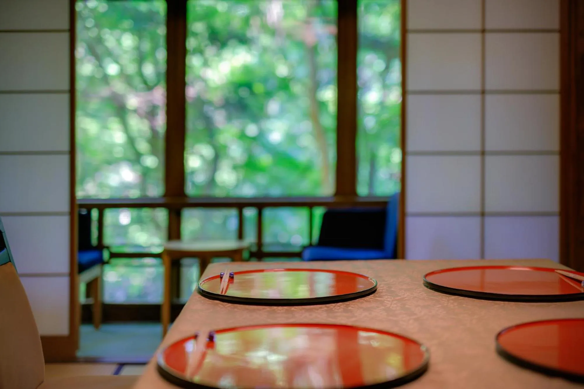 Dining area in Tsukihitei