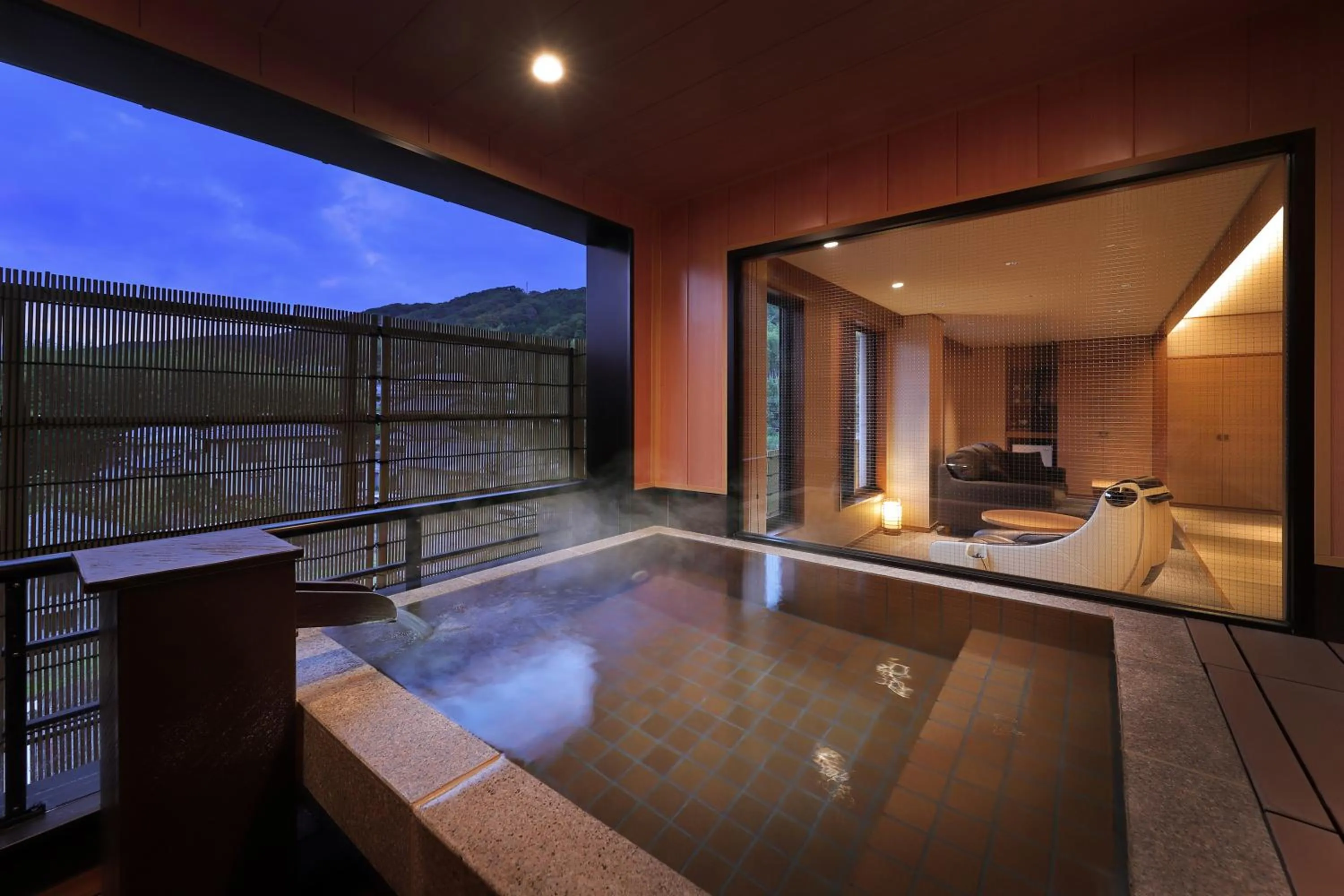 Natural landscape in Marukyu Ryokan