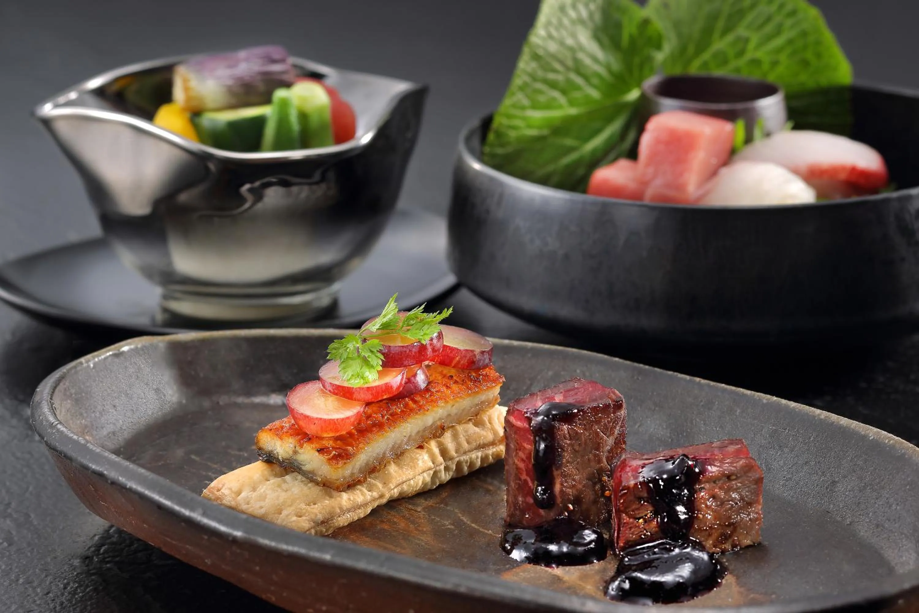 Dinner in Marukyu Ryokan