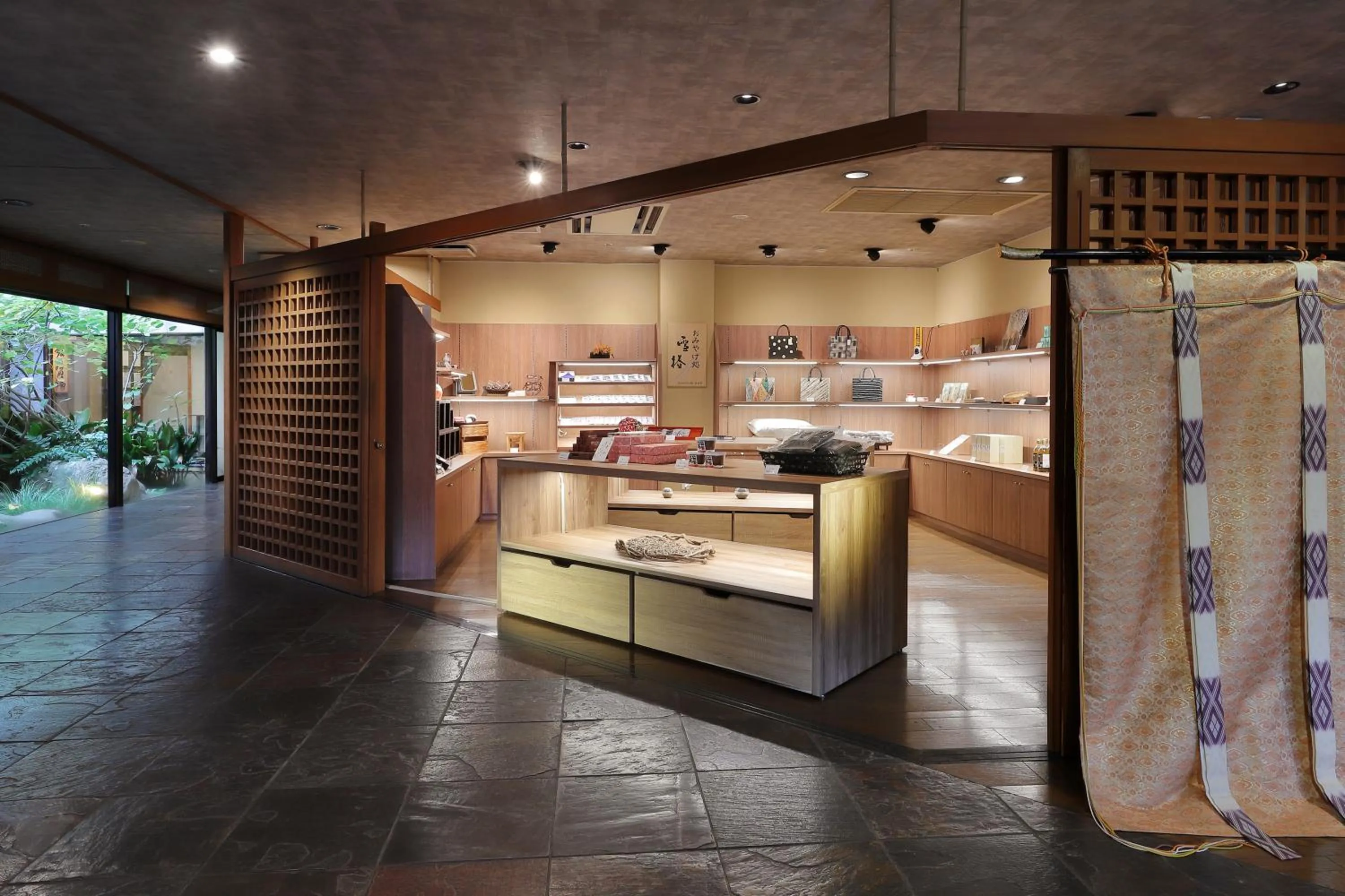 Shopping Area in Marukyu Ryokan