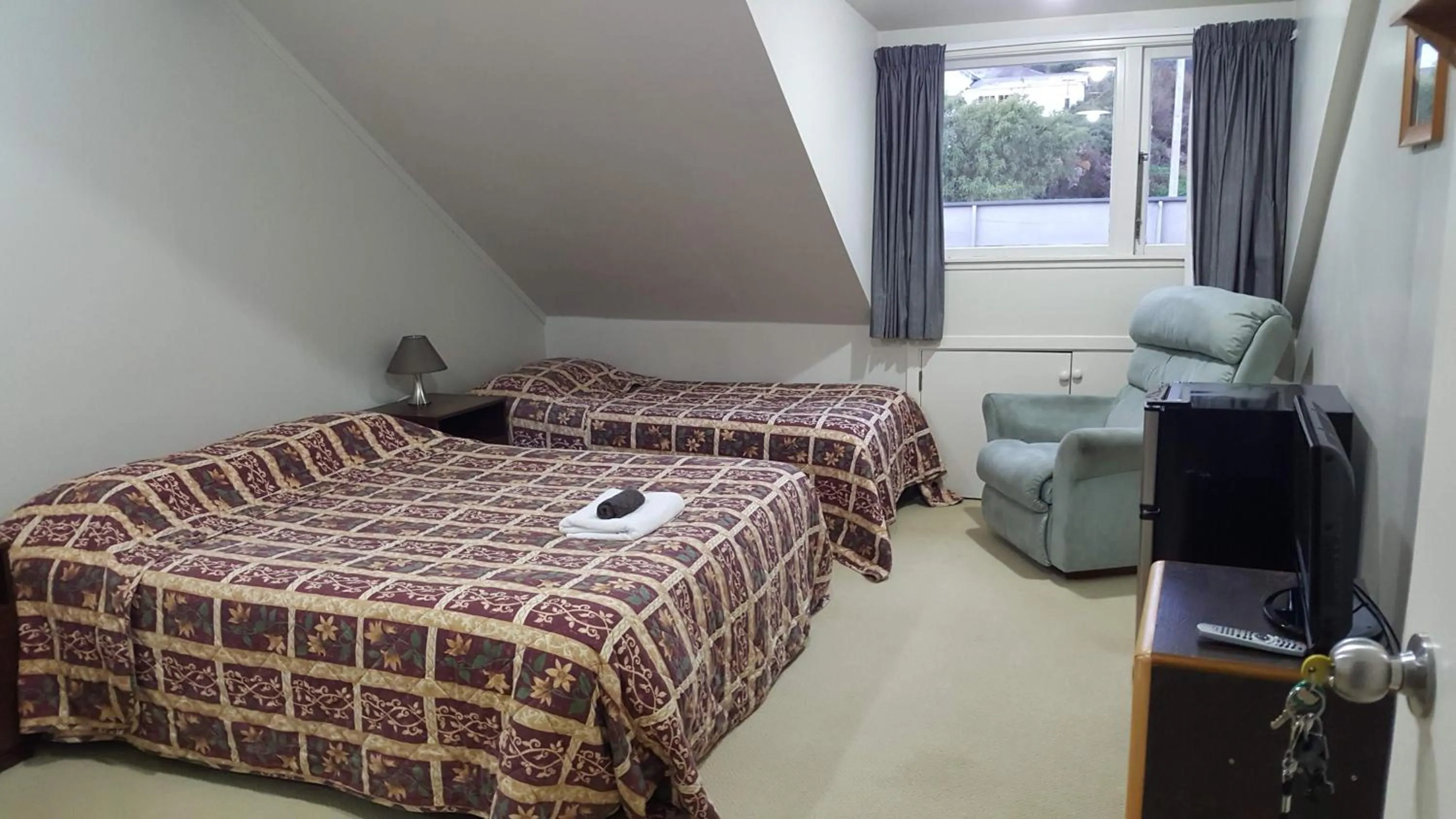 Bed in Ruapehu Mountain Motel & Lodge