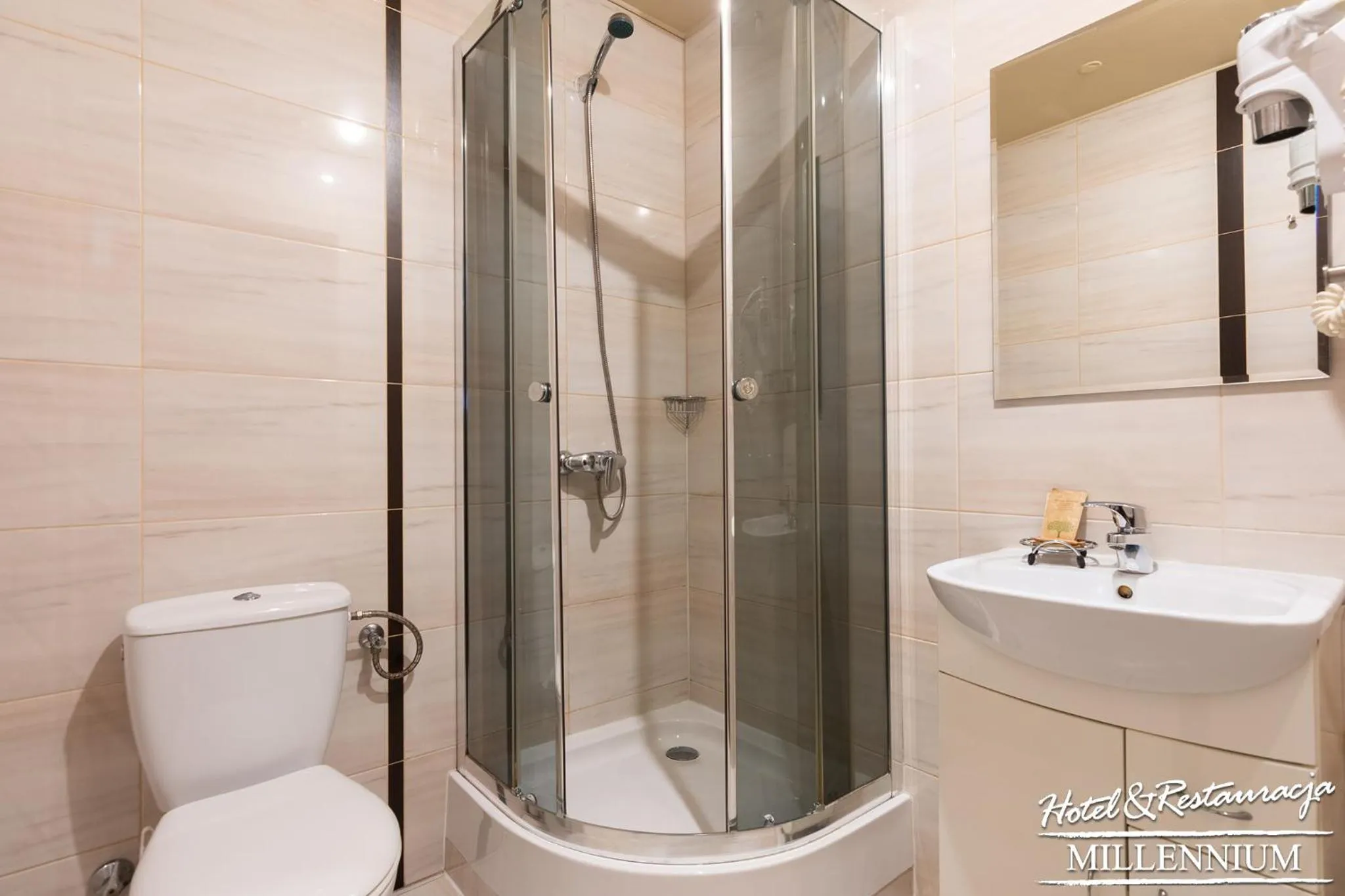 Shower in Hotel Millennium