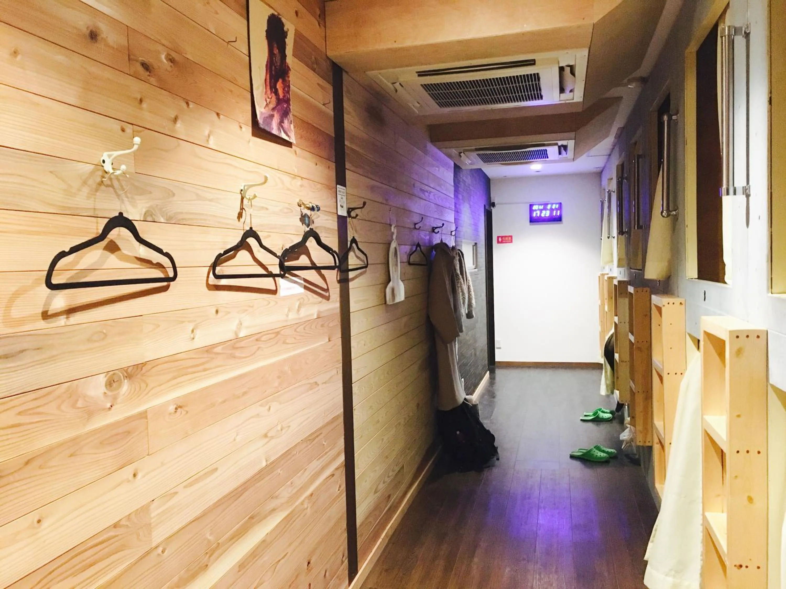 Decorative detail in Naoshima Backpackers Guesthouse