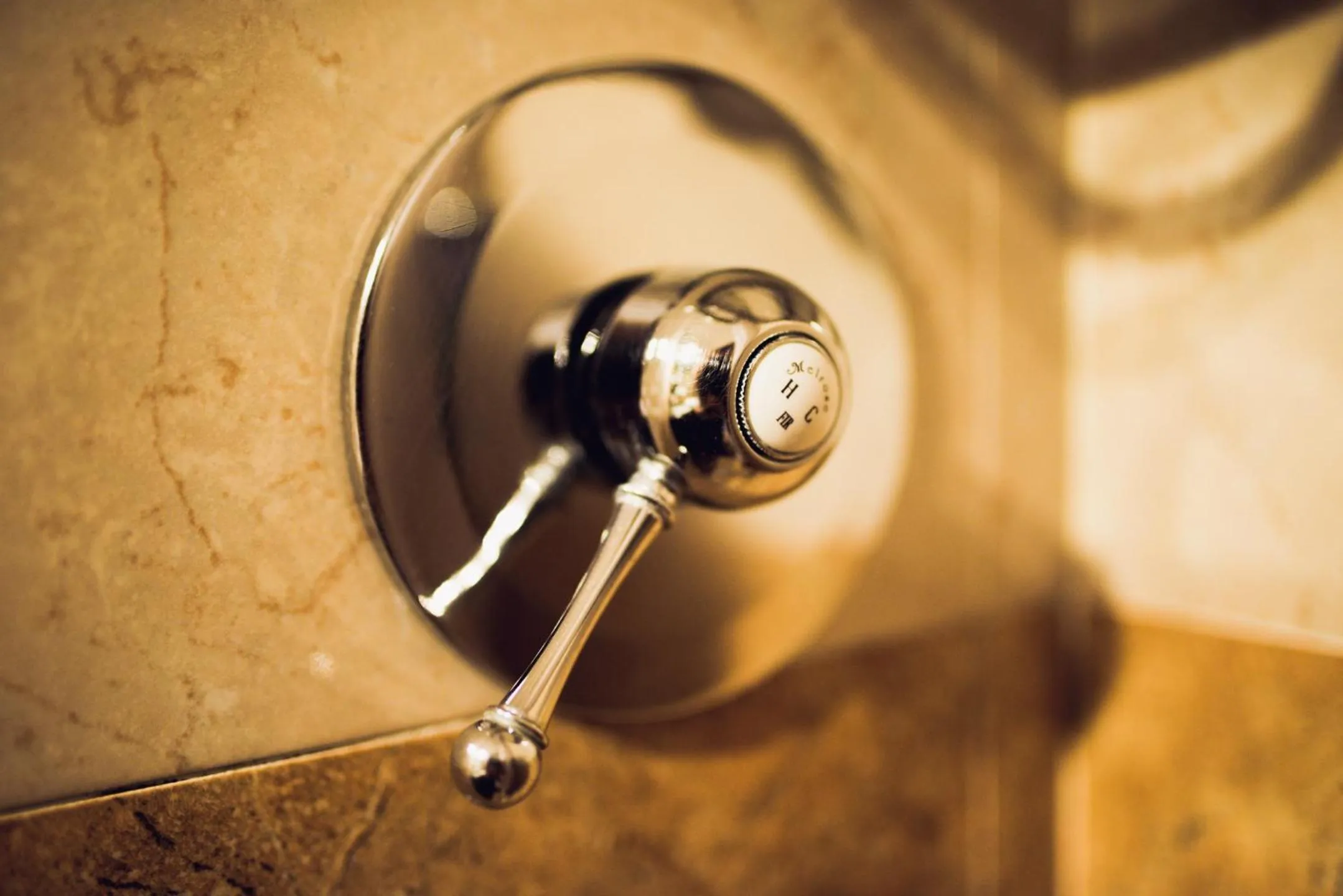 Shower in Hotel Robinson