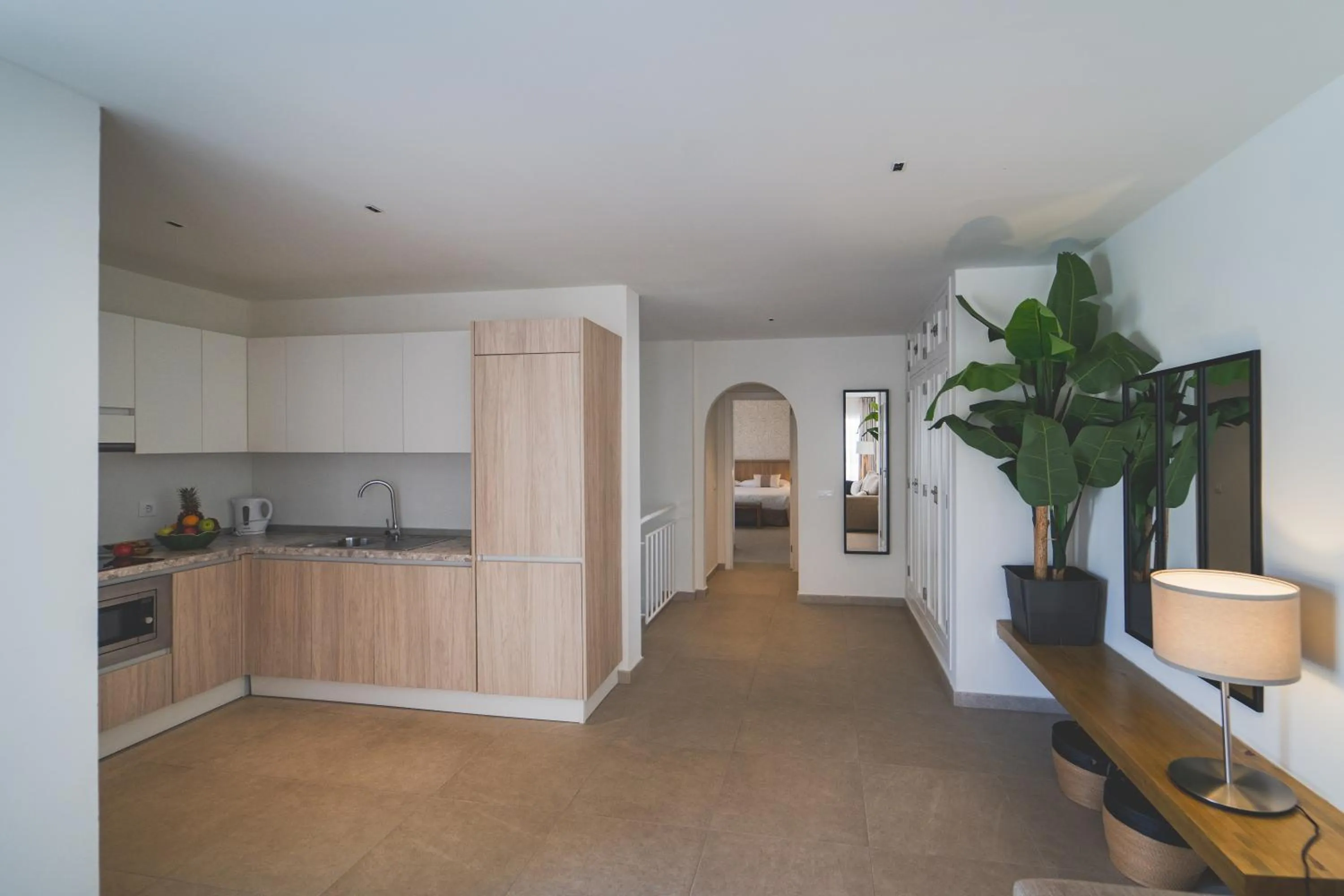 kitchen in Los Olivos Beach Resort