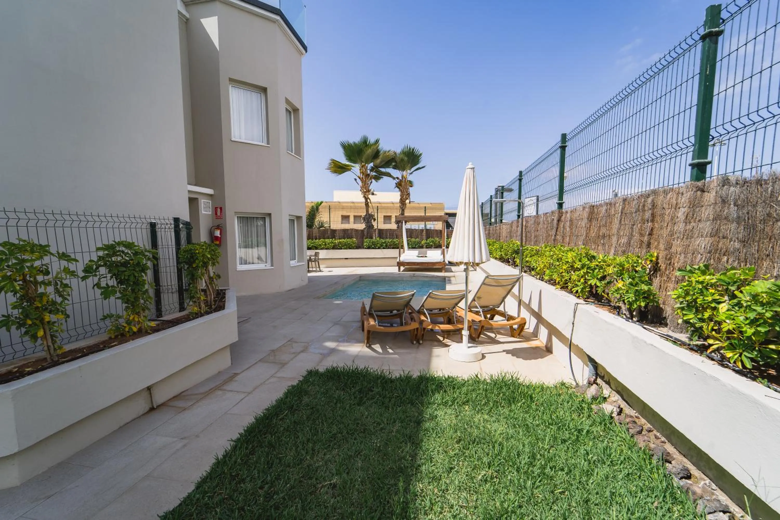 Garden in Los Olivos Beach Resort