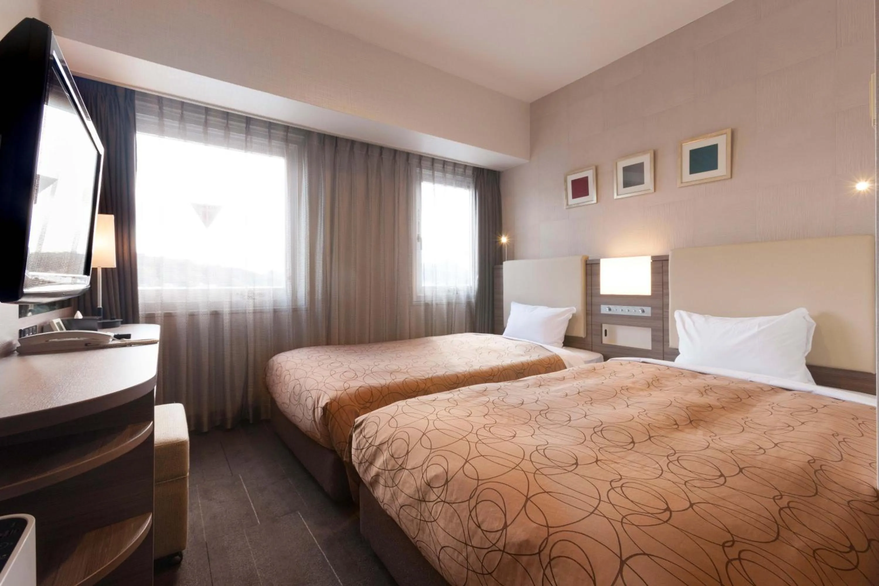 Photo of the whole room, Bed in Onomichi Royal Hotel