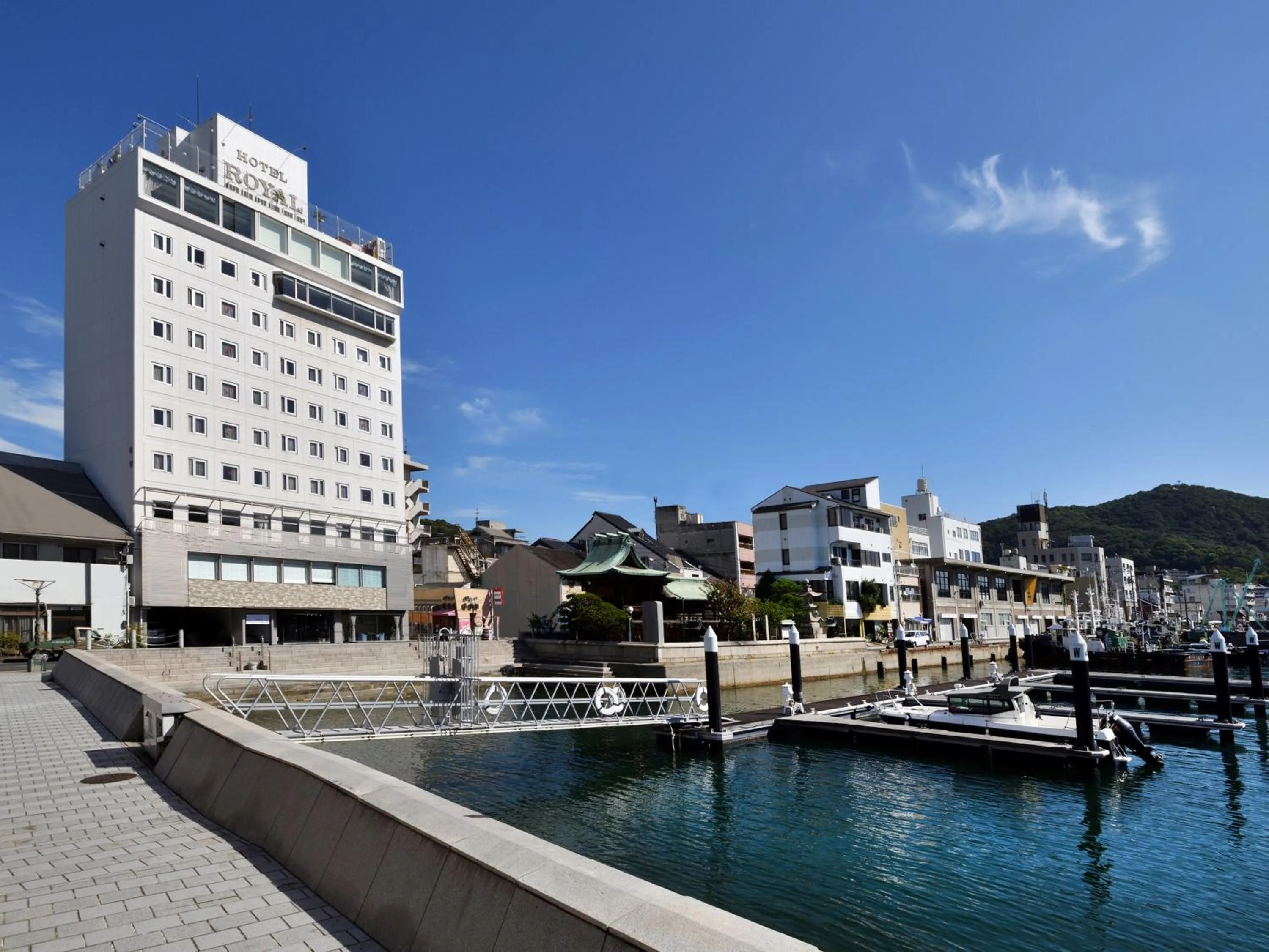 Property building in Onomichi Royal Hotel