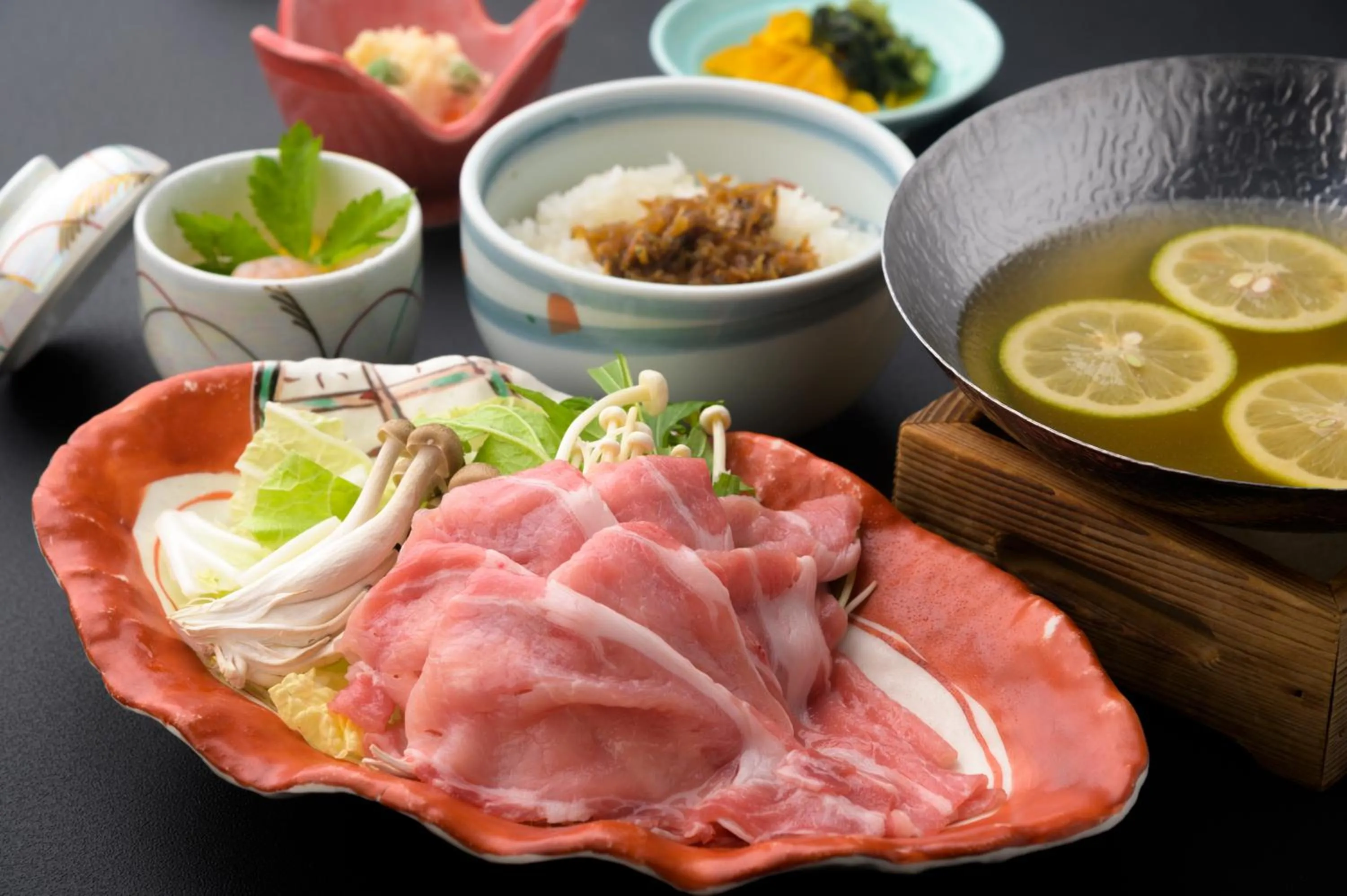 Food in Onomichi Royal Hotel